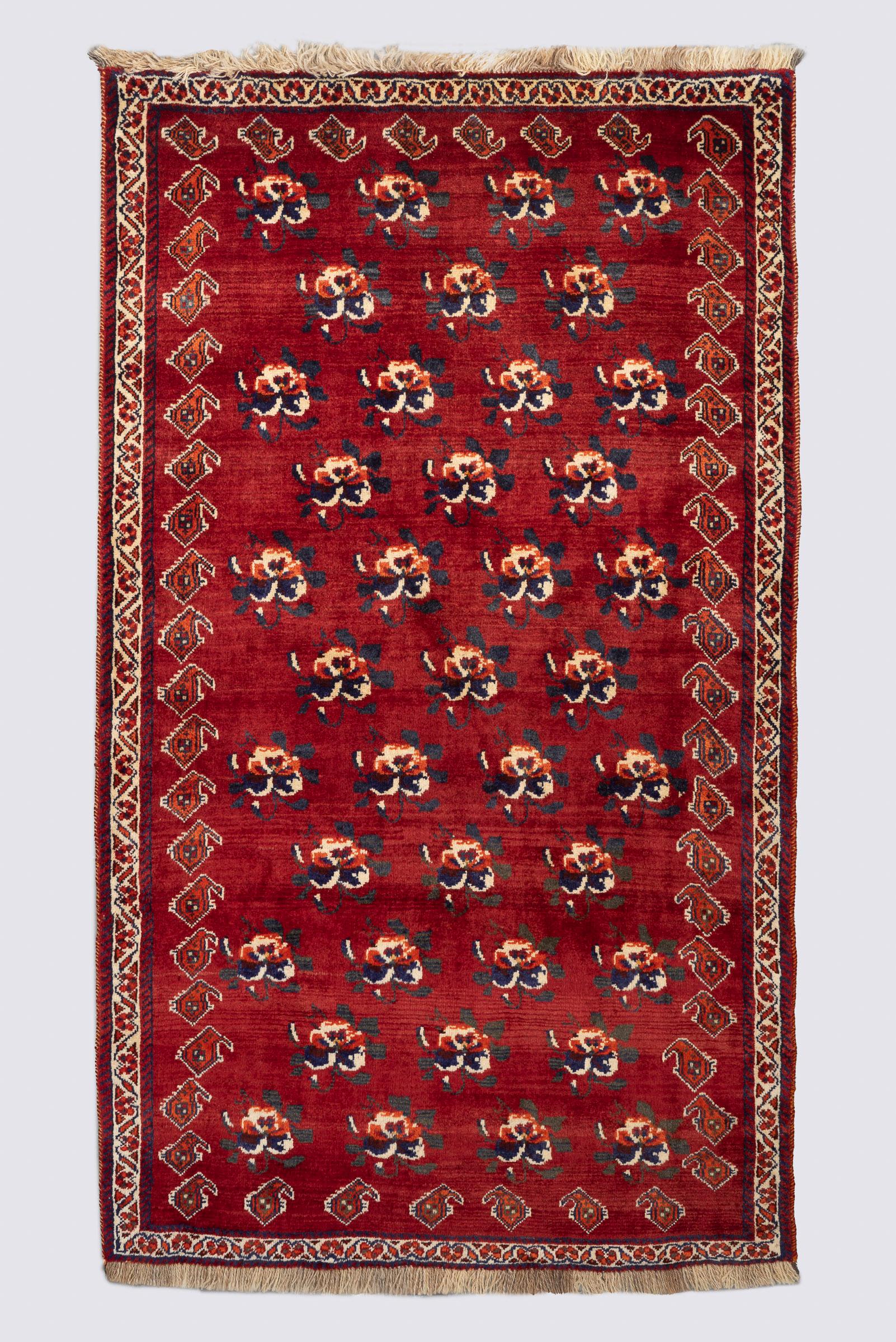 Qashqai Koohi GolPari Persian Gabbeh Rug