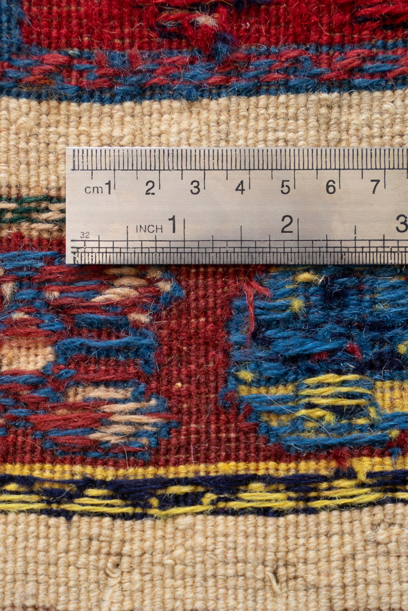 Contemporary Sirjan Afshar Fine Pile Soumak Persian Rug
