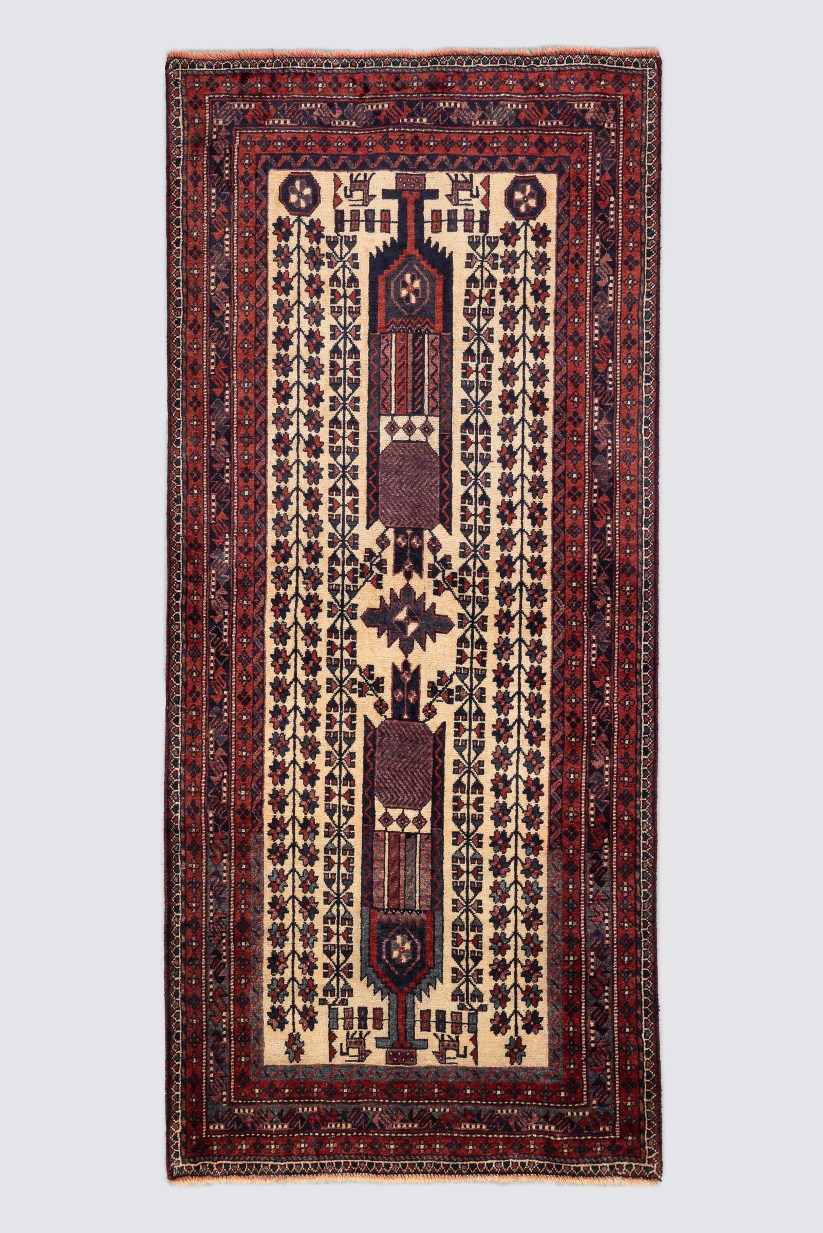 Baluch Vases Persian rug