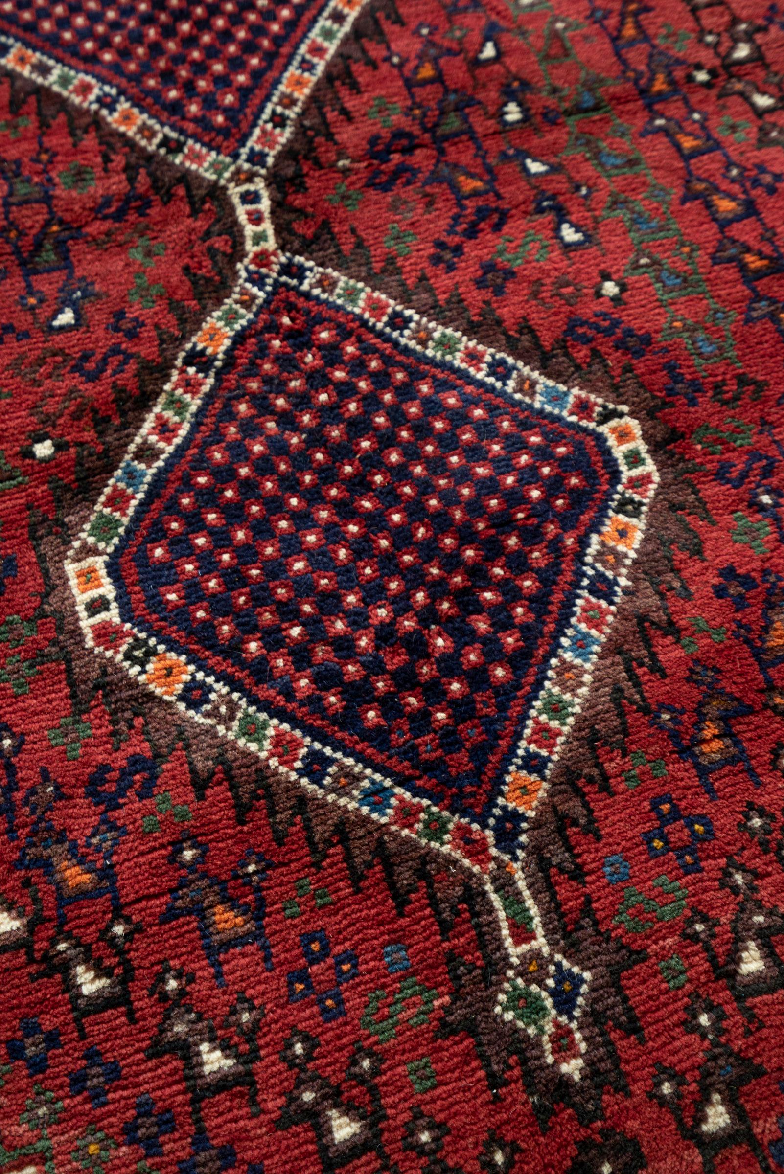 Antique Qashqai Morqi Persian Rug