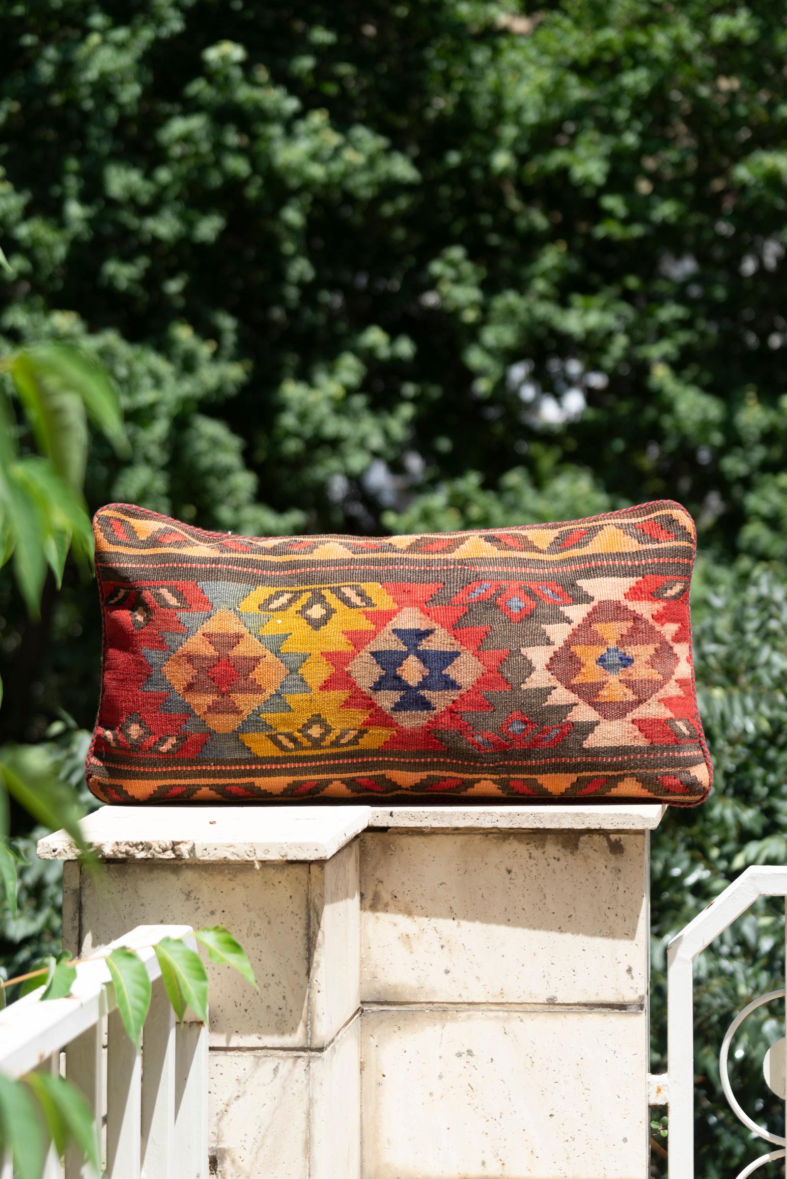 Antique Hashtrood Kilim Cushion
