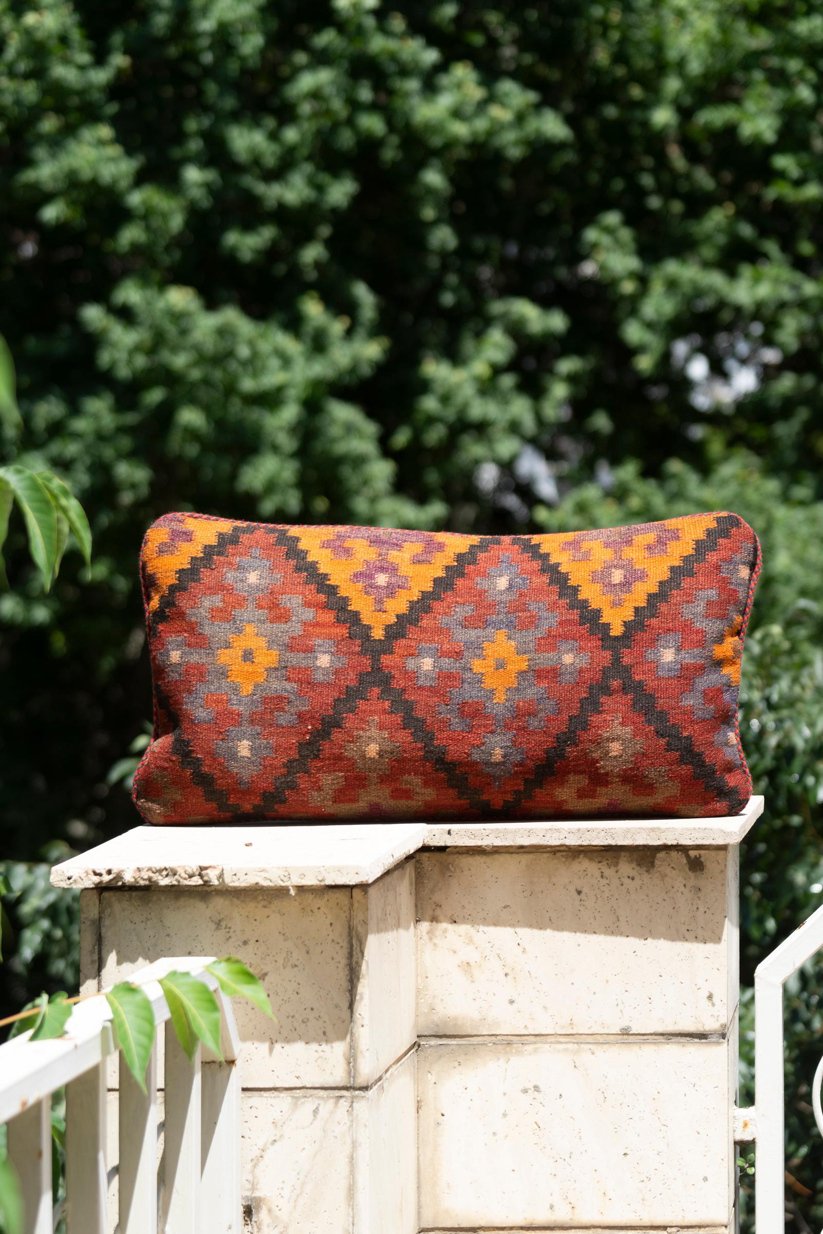 Miane Kilim Cushion, Made from a Vintage Kilim