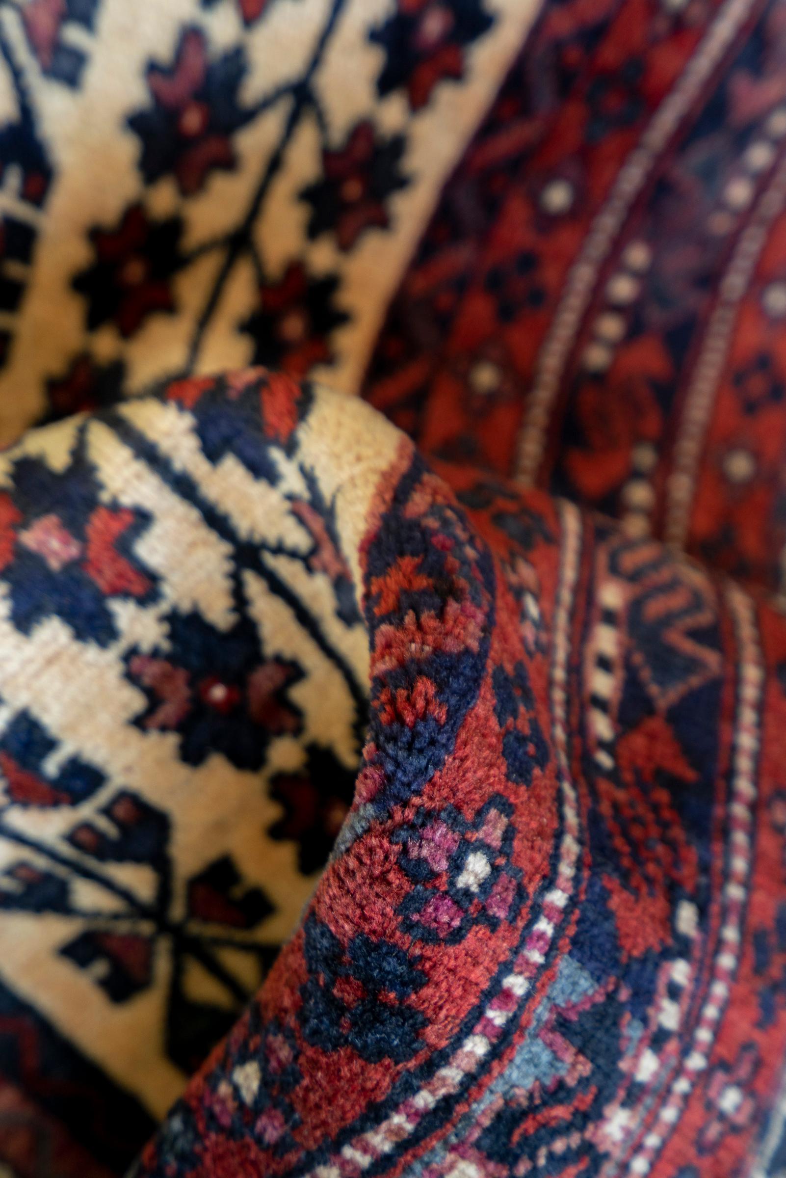 Baluch Fine Vases Persian Runner Rug