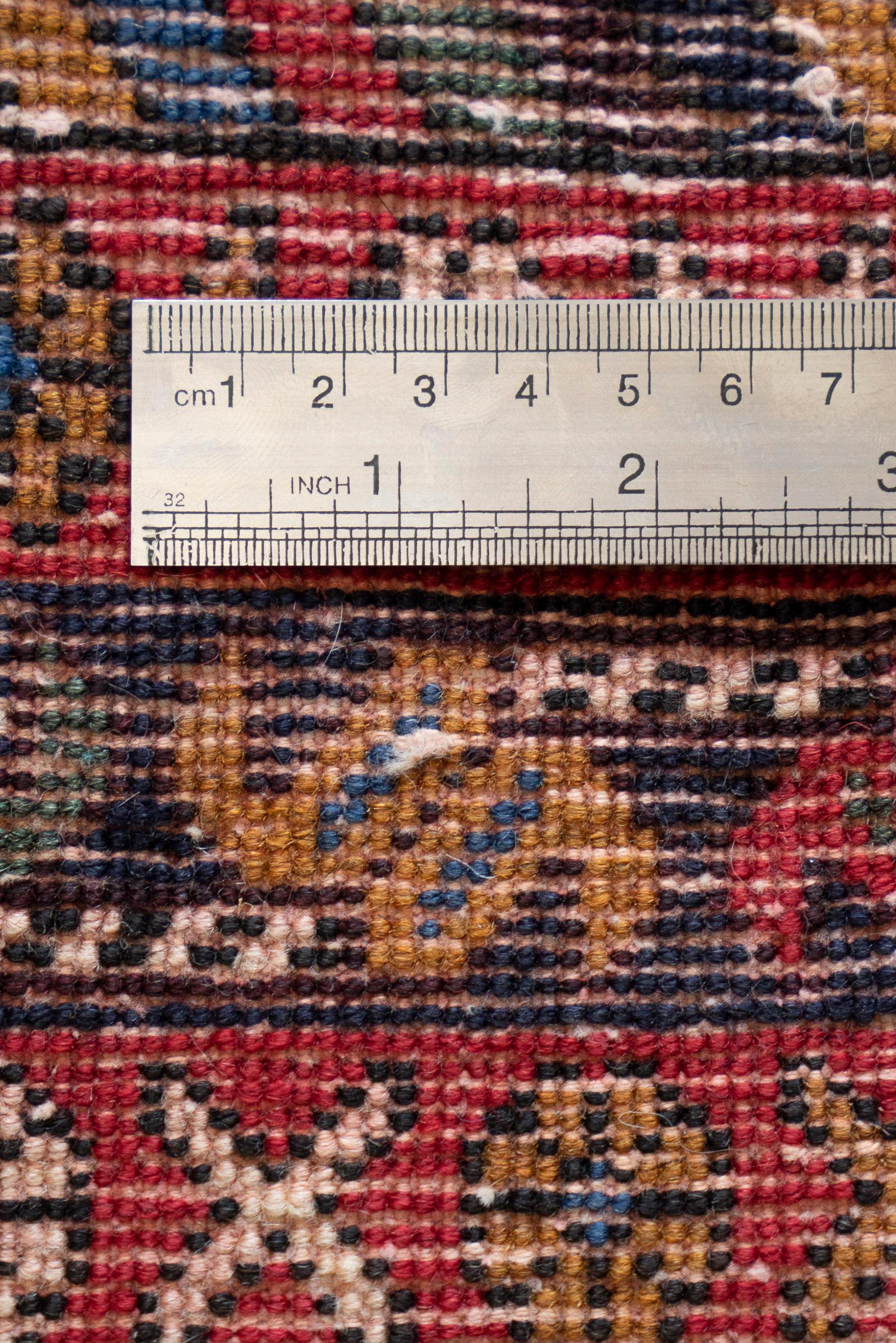 Vintage Neyriz Fine SeKale Persian Rug