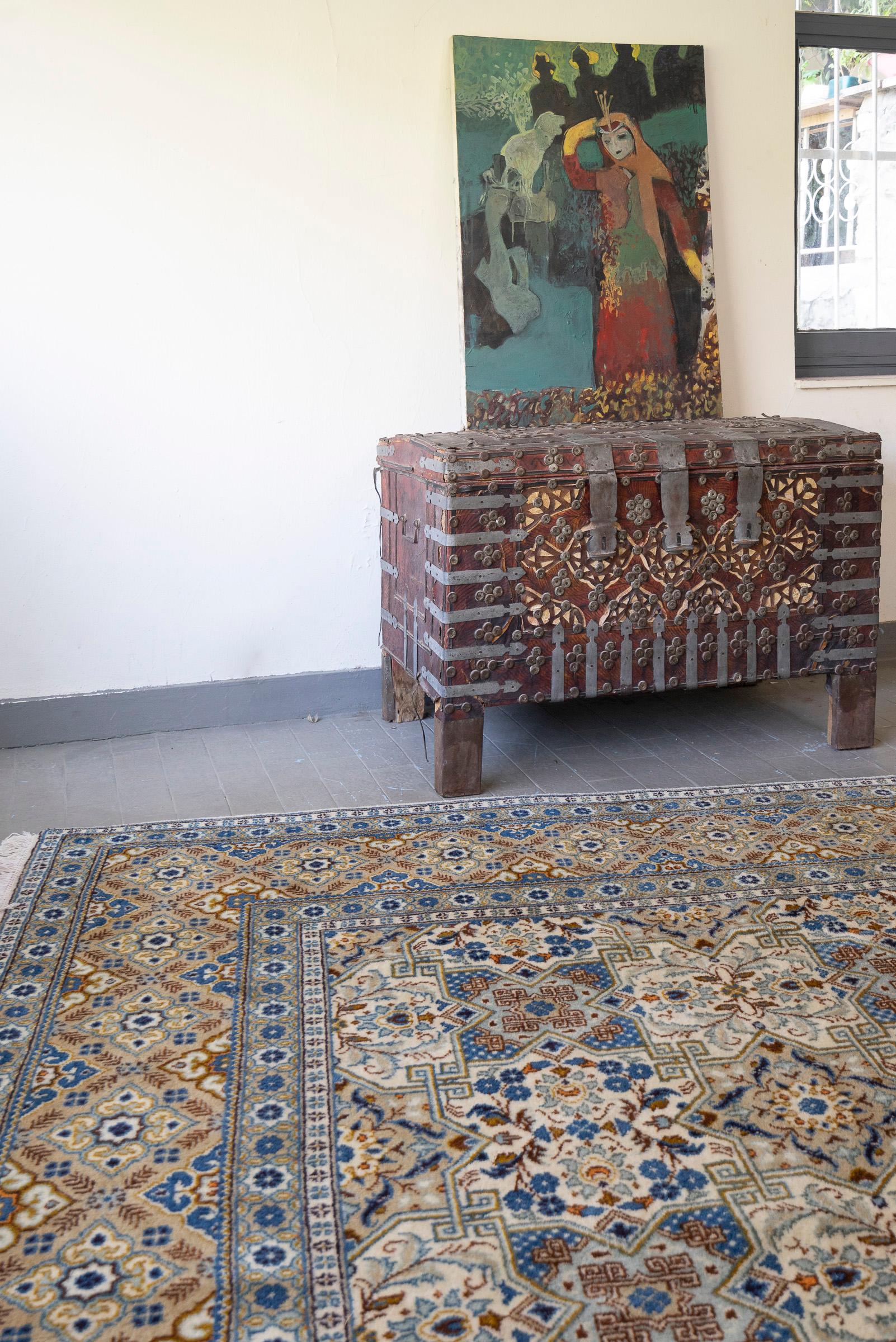 Najaf Abad Fine Tiles Persian Rug