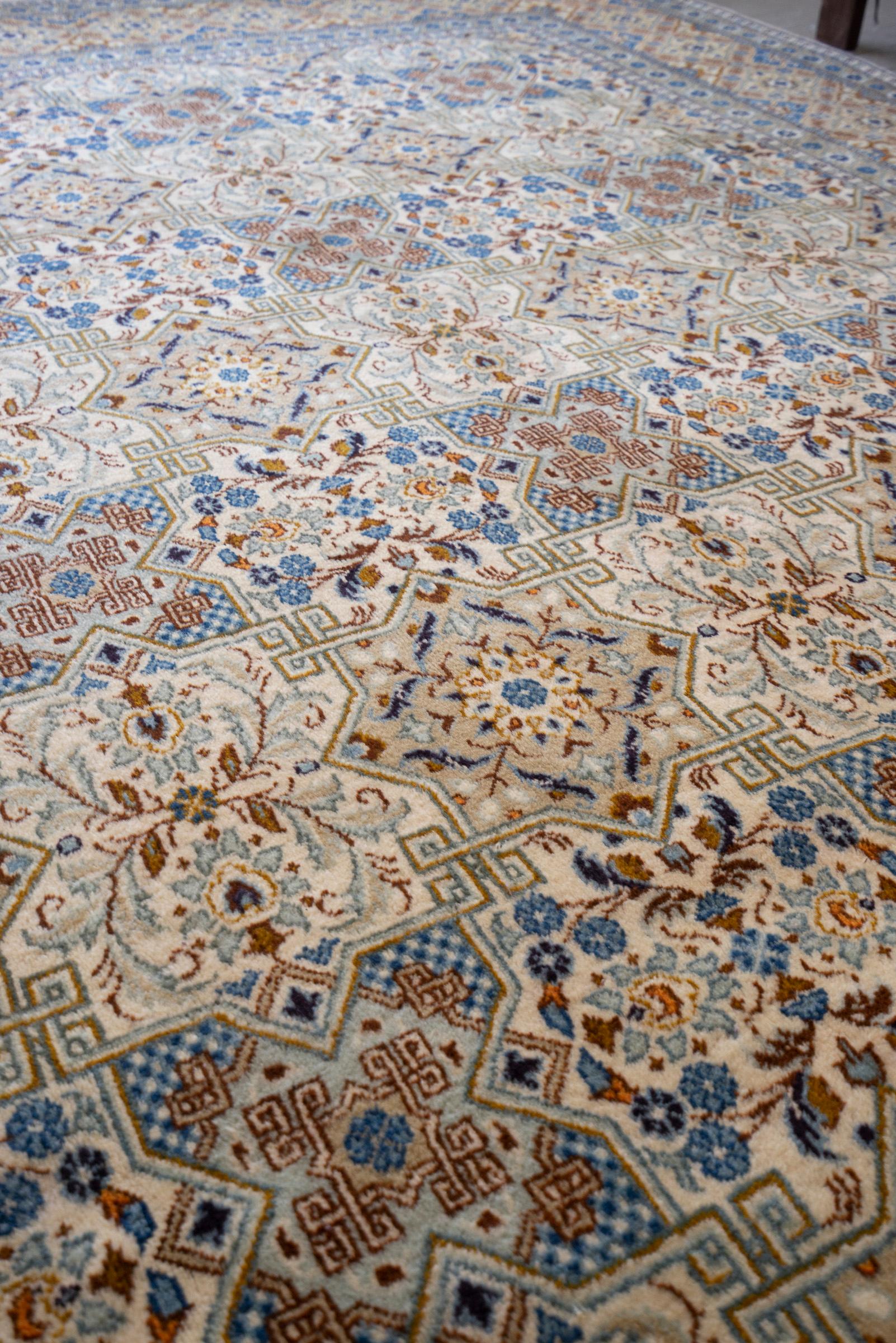 Najaf Abad Fine Tiles Persian Rug