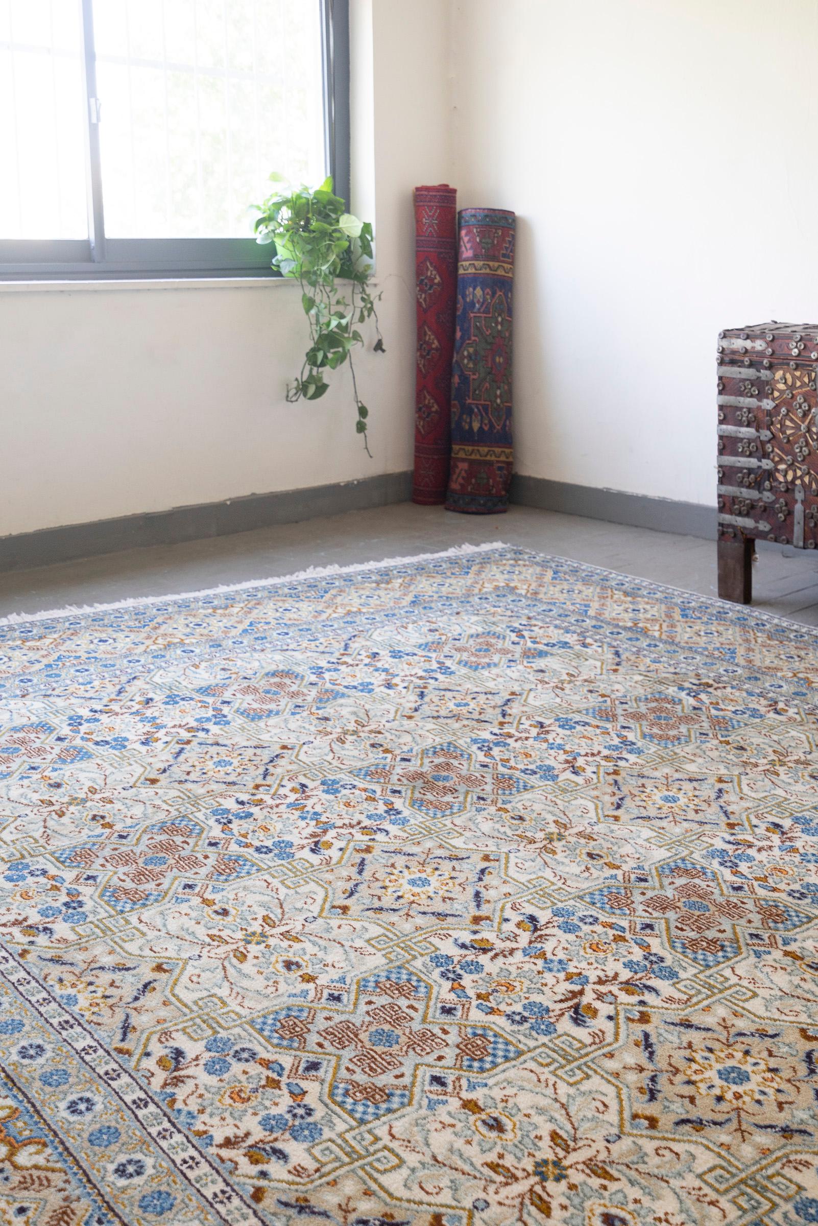Najaf Abad Fine Tiles Persian Rug