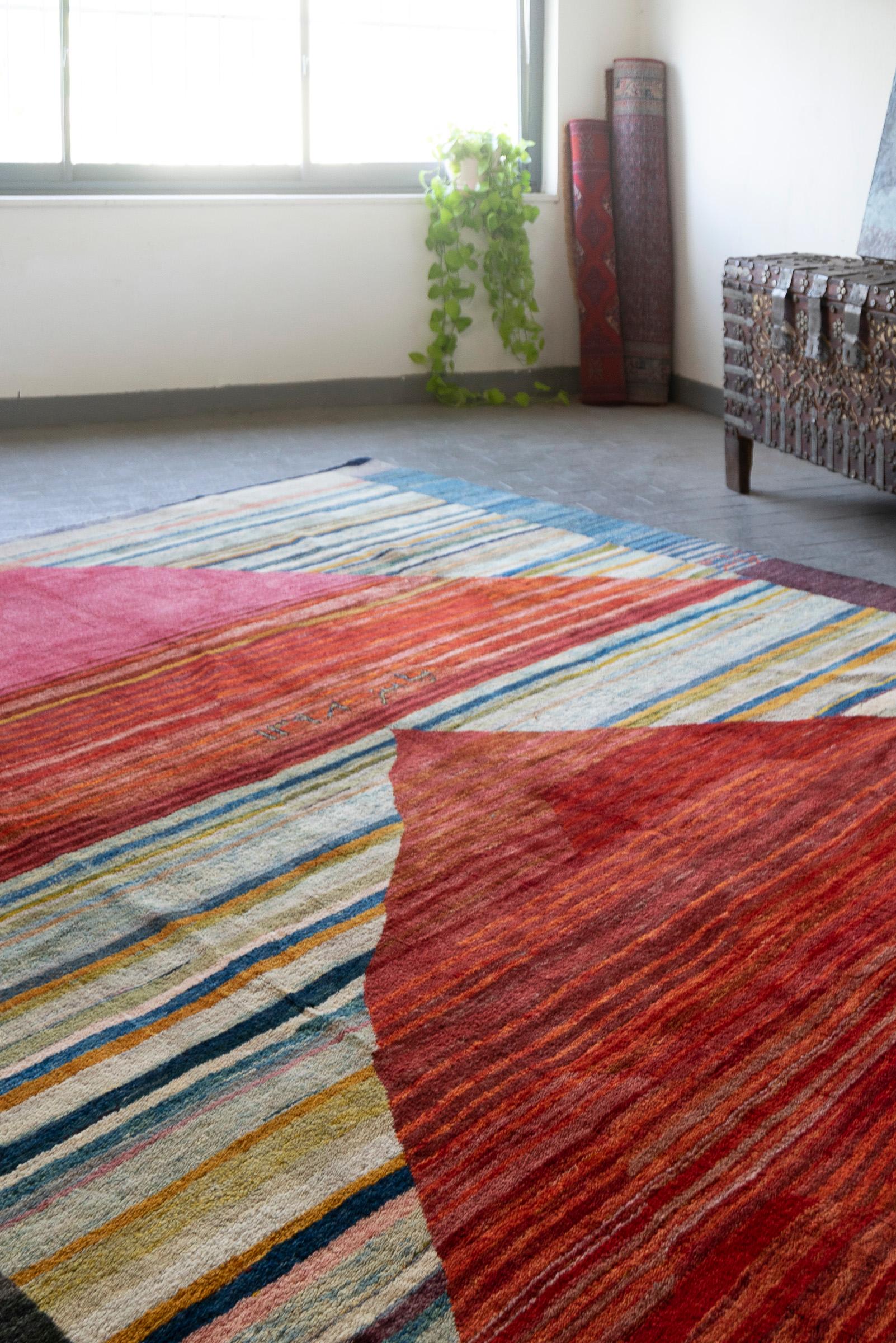 New Weave Qashqai Koohi Persian Gabbeh Rug