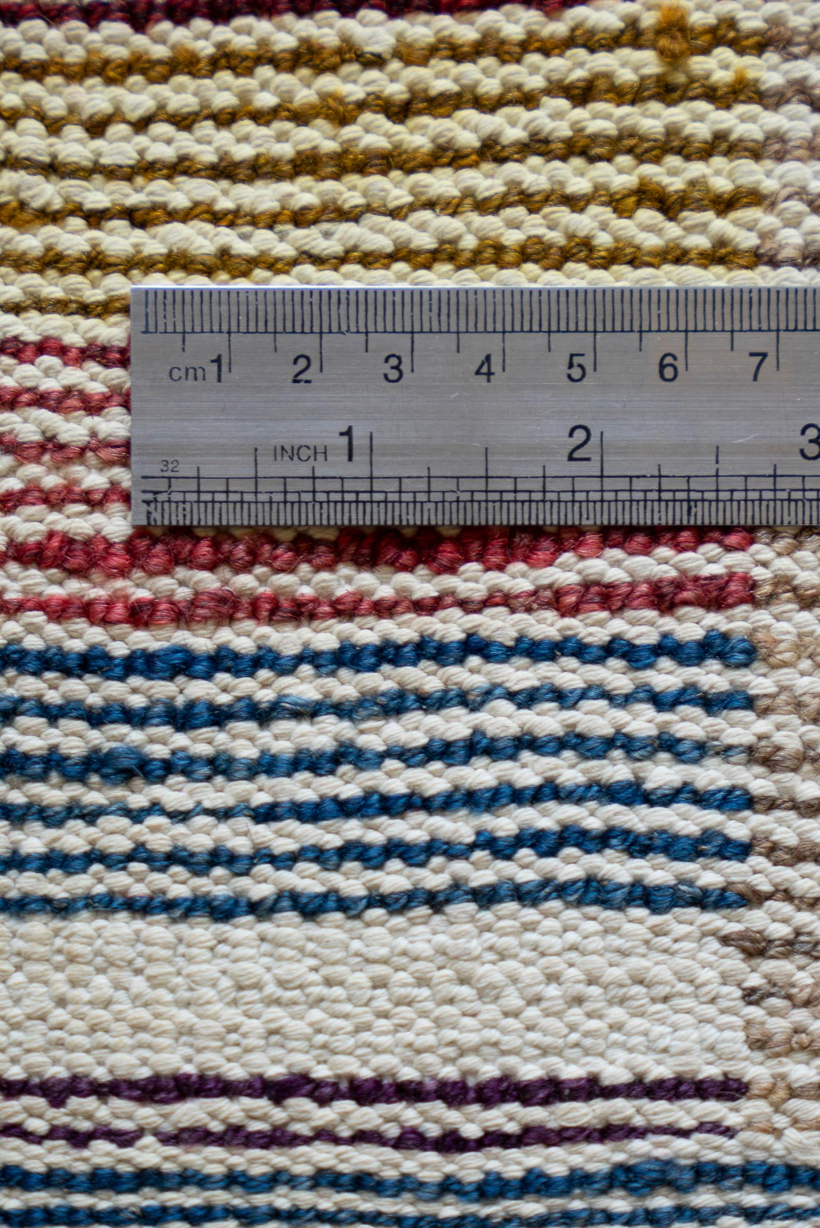 New Weave Lori Shooli Stripes Persian Gabbeh Rug