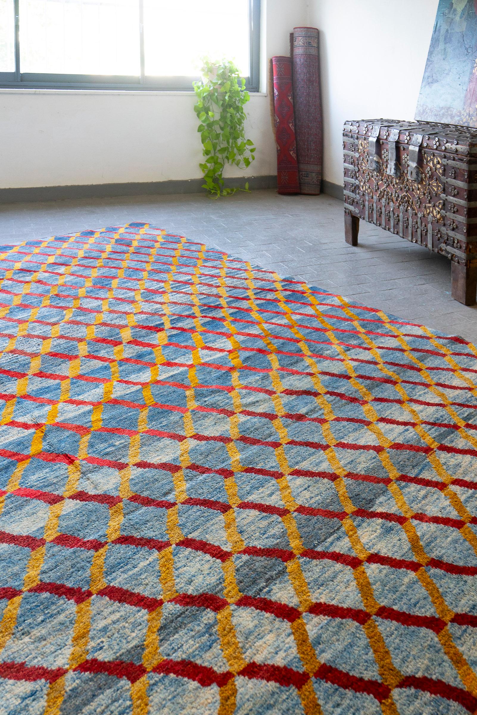 New Weave Lori Shooli Escher Persian Gabbeh Rug