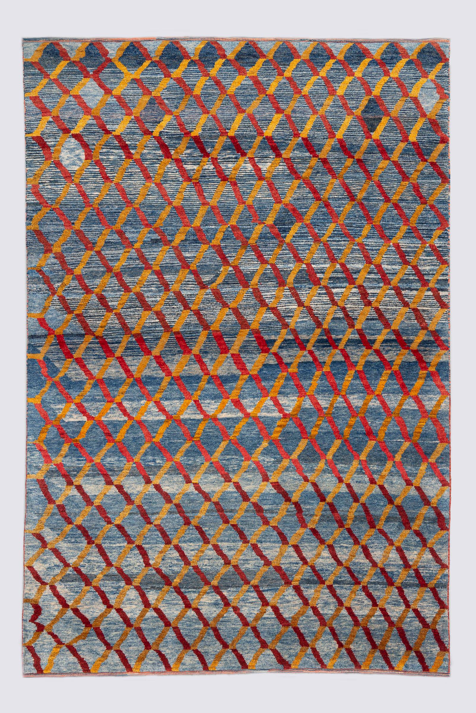 New Weave Lori Shooli Escher Persian Gabbeh Rug