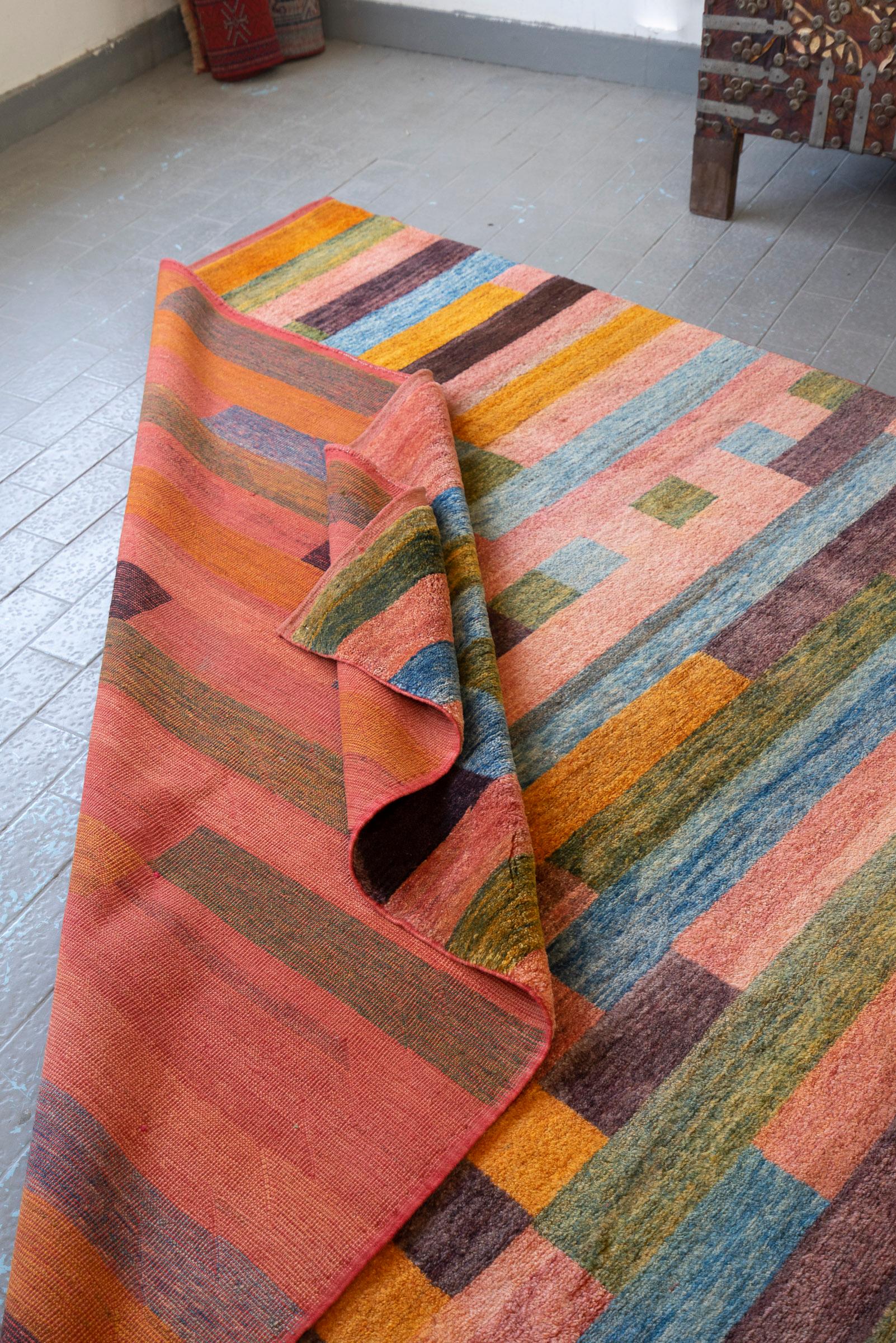 New Weave Lori Shooli Kheshti Qalat Persian Gabbeh Rug