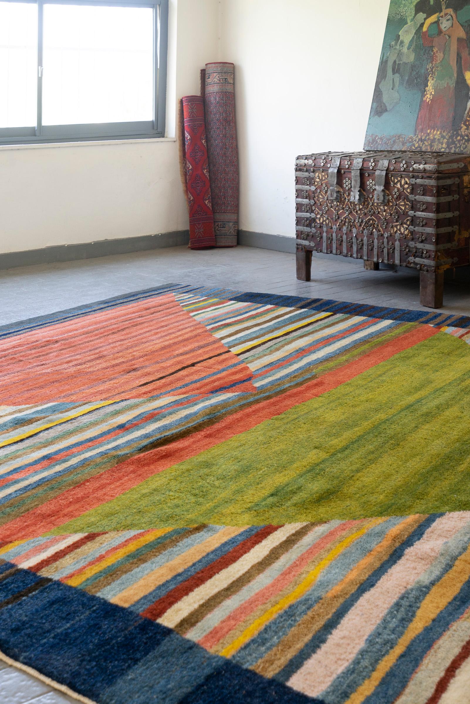 New Weave Qashqai Koohi Persian Gabbeh Rug