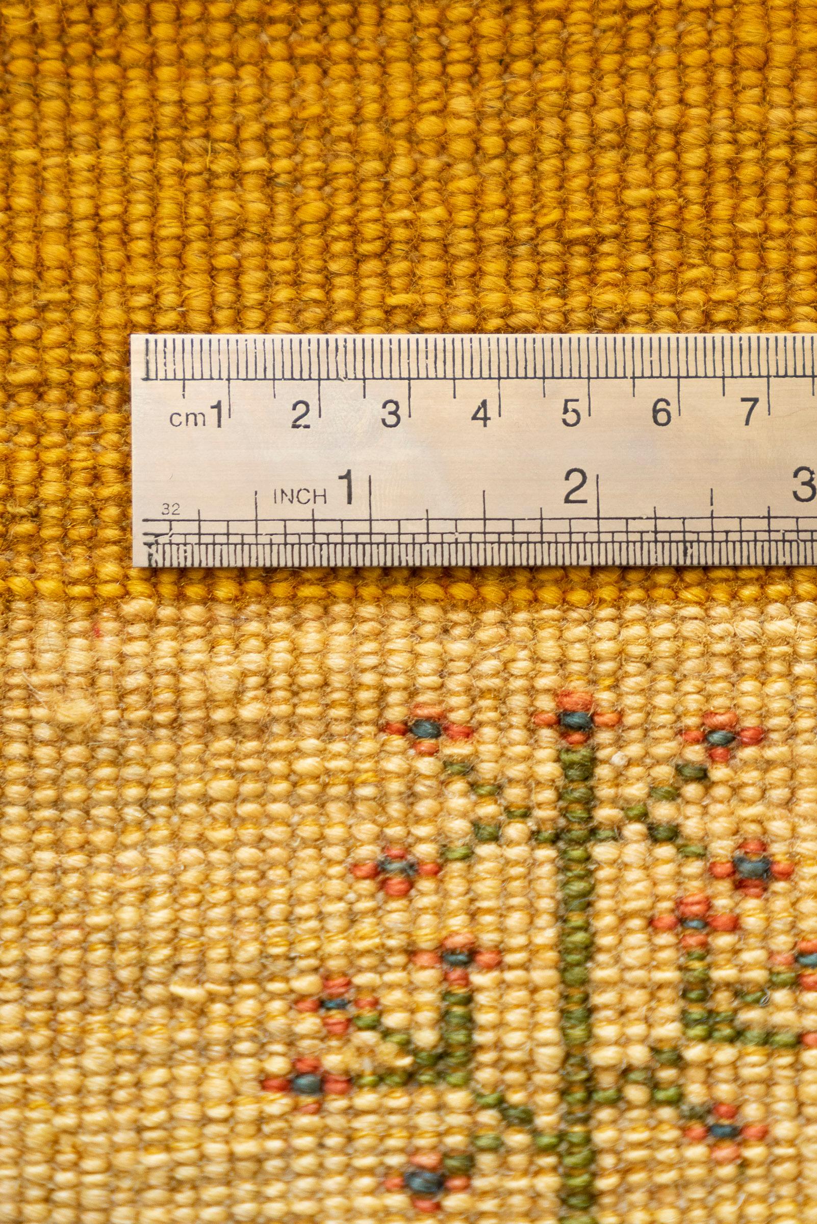 New Weave Qashqai Yellow Tree Persian Gabbeh