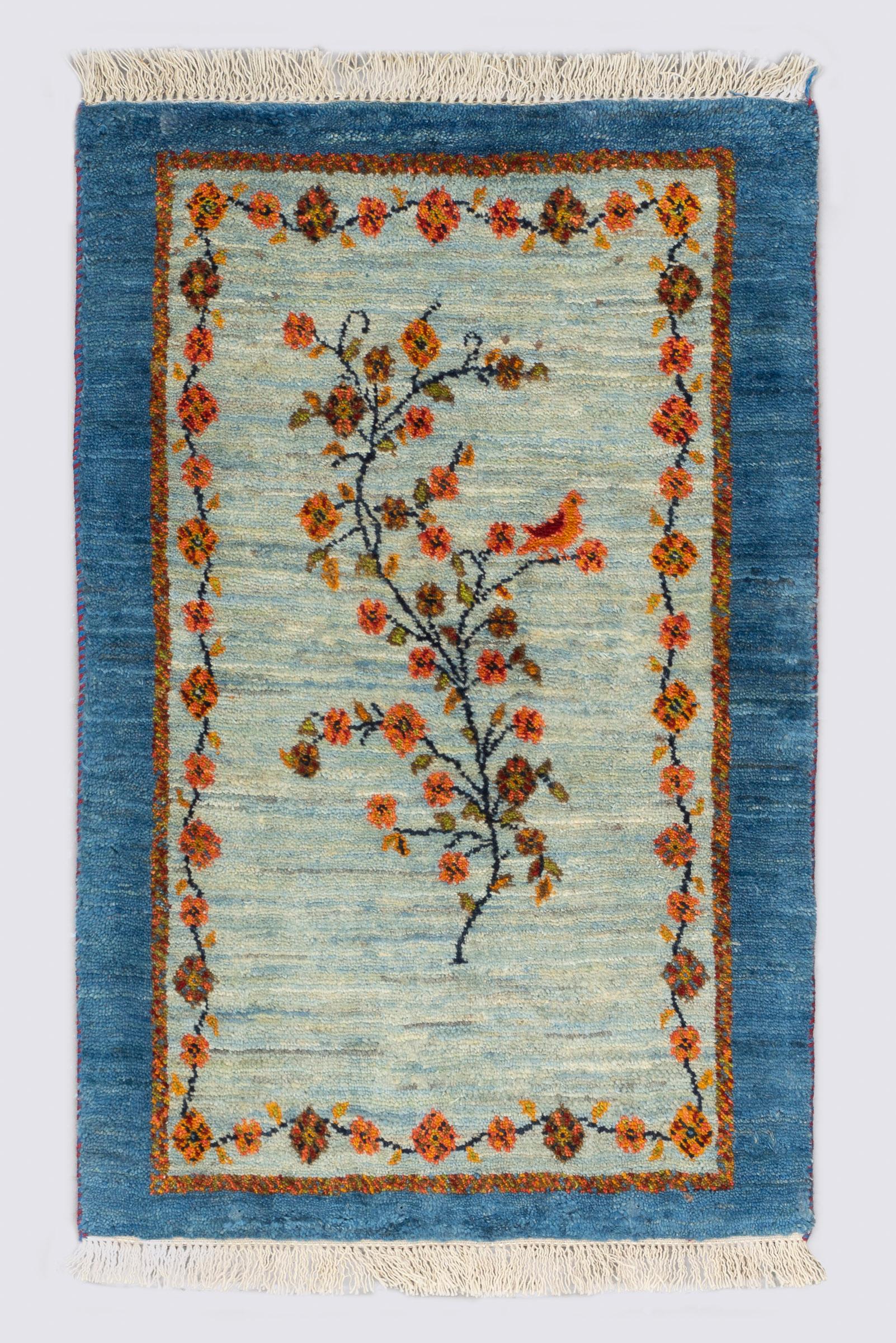 Blue Qashqai Persian Gabbeh
