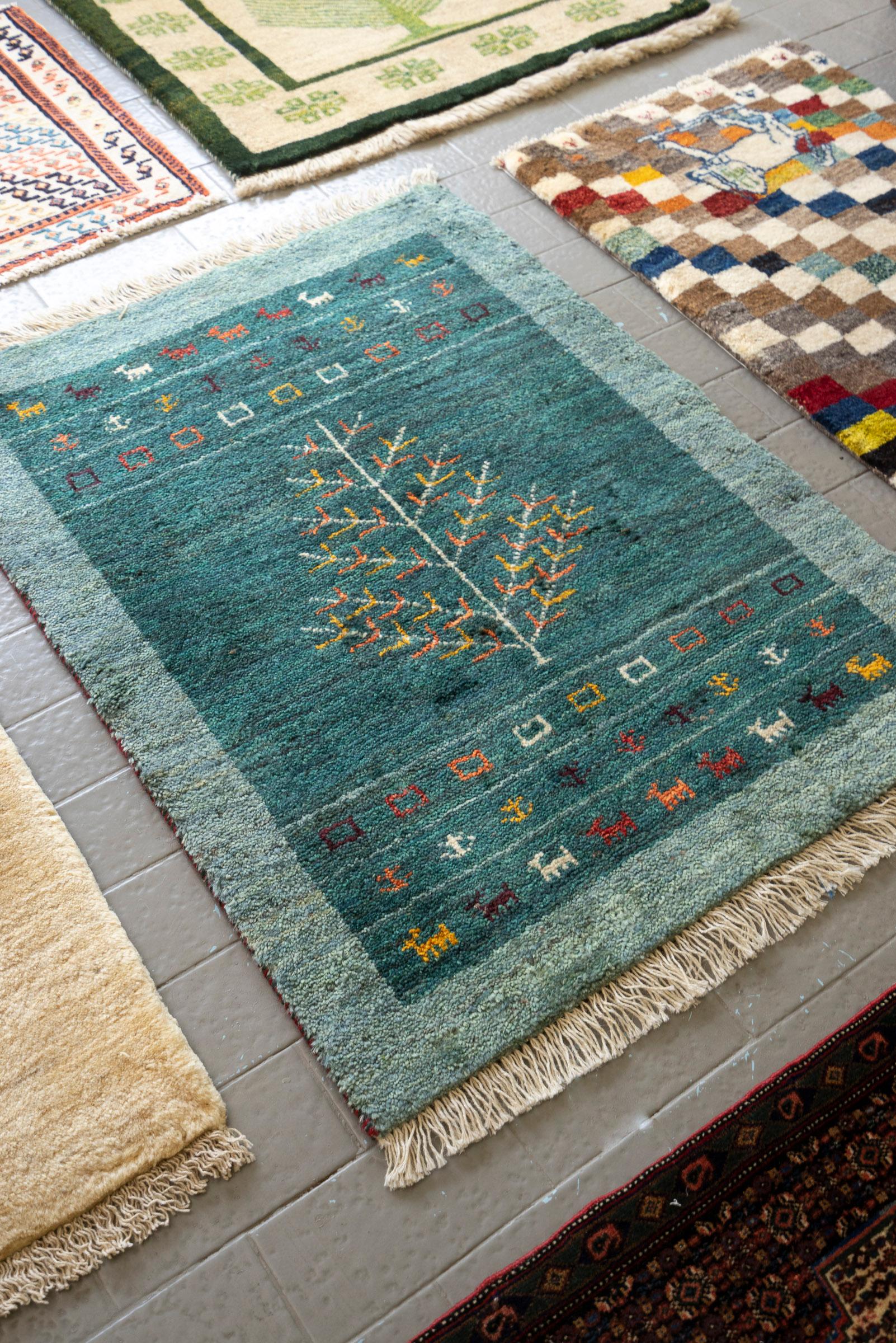 New Weave Qashqai Tree Persian Gabbeh Rug