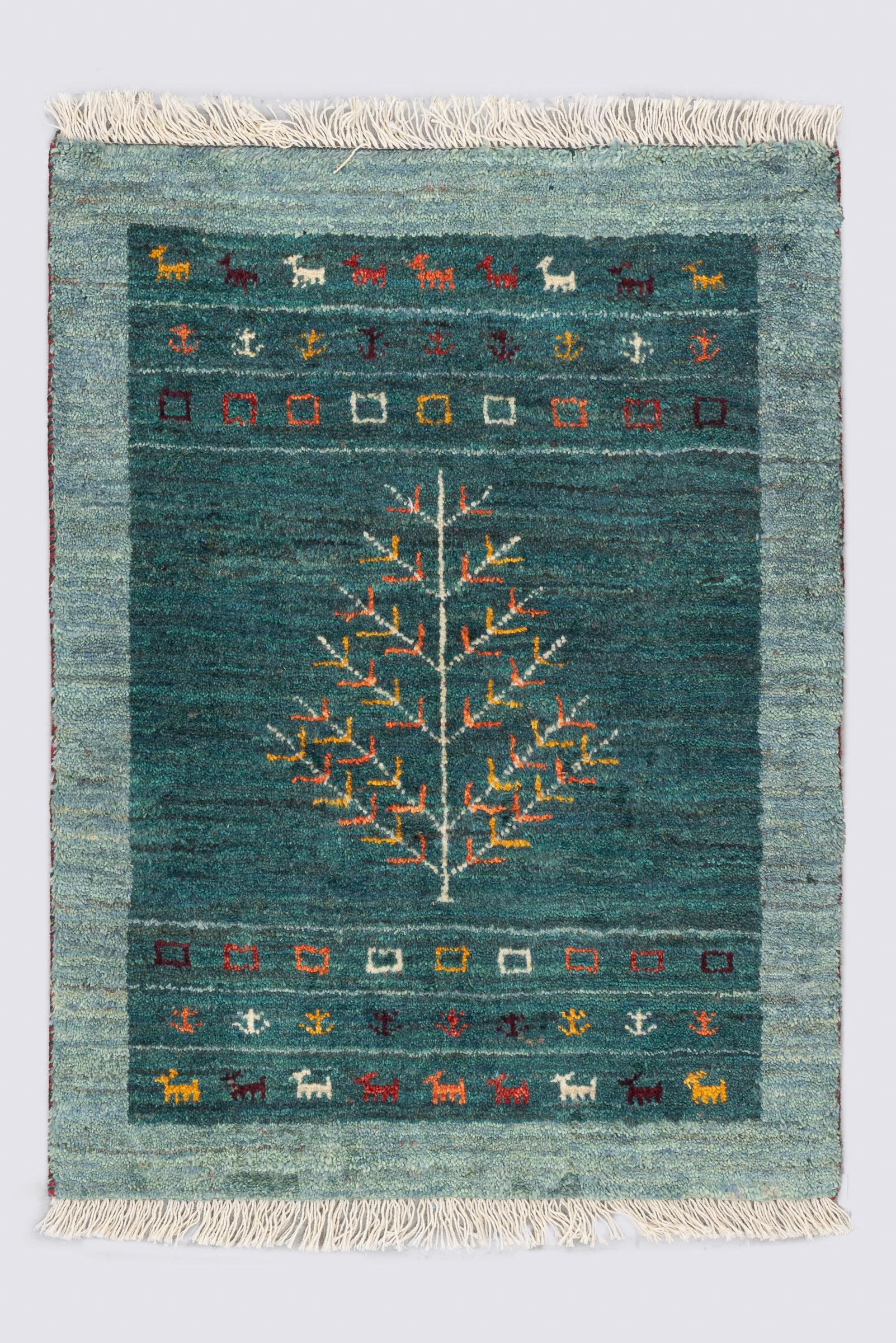 New Weave Qashqai Tree Persian Gabbeh Rug