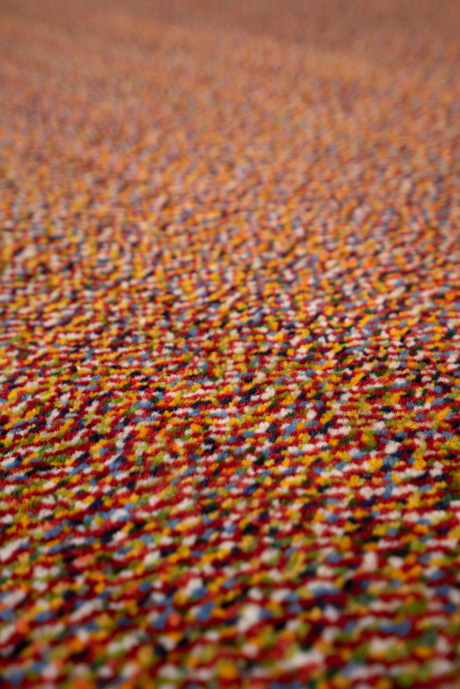 New Weave Fine Qashqai Micro Checkered Persian Gabbeh