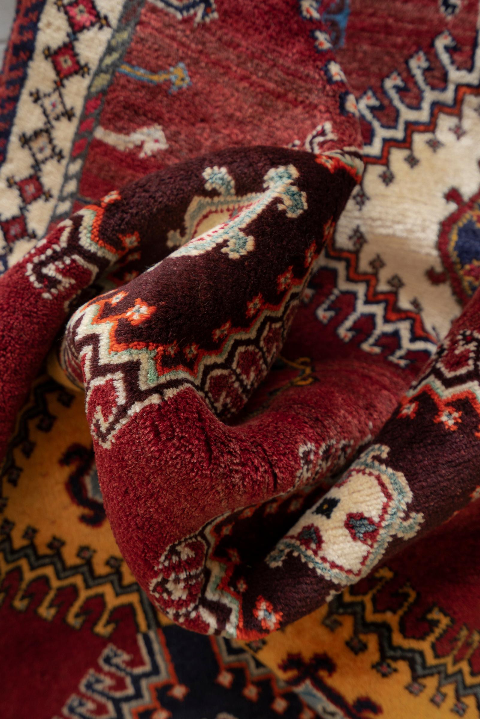 Qashqai DoghozLoo Howzi Persian Gabbeh Rug