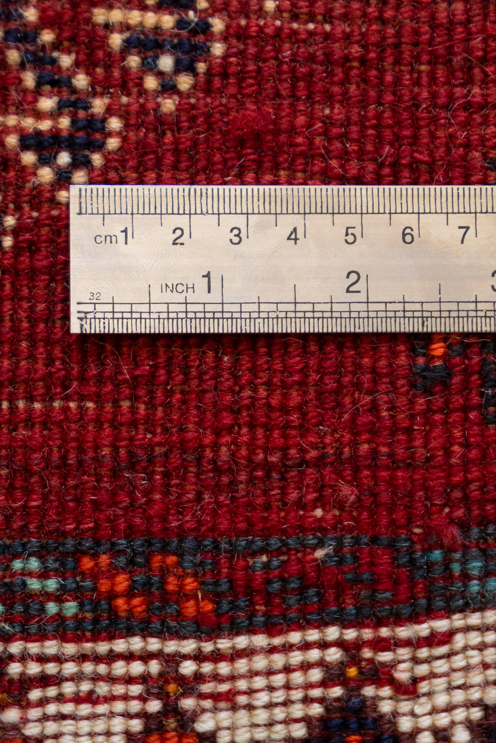 Qashqai DoghozLoo Howzi Persian Gabbeh Rug
