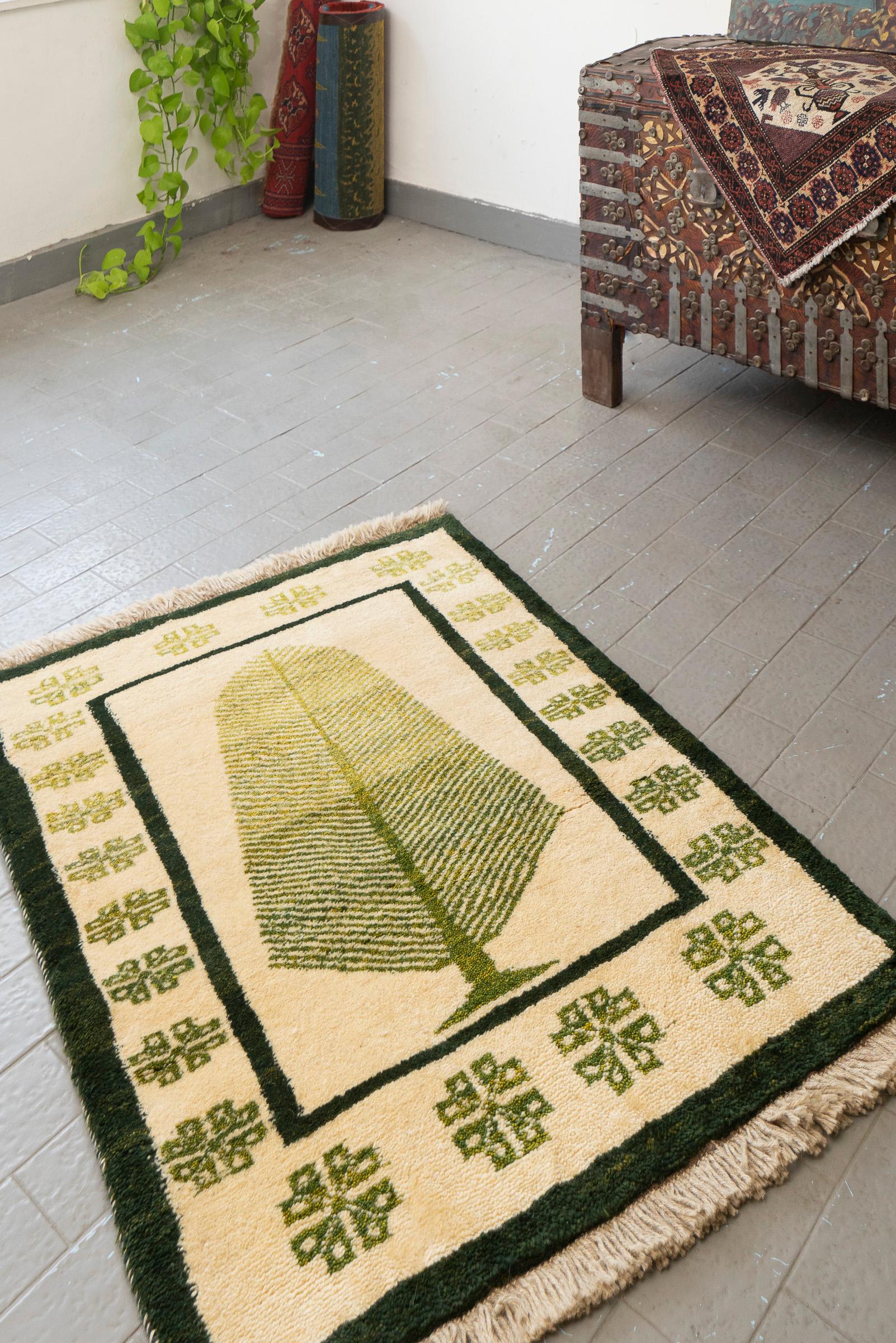 New Weave Qashqai Cypress Persian Gabbeh Rug