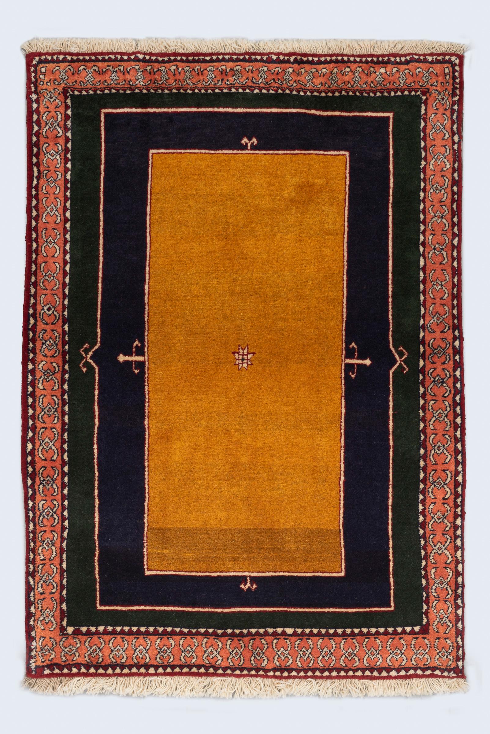 Cotemporary Lori Fields Persian Gabbeh Rug