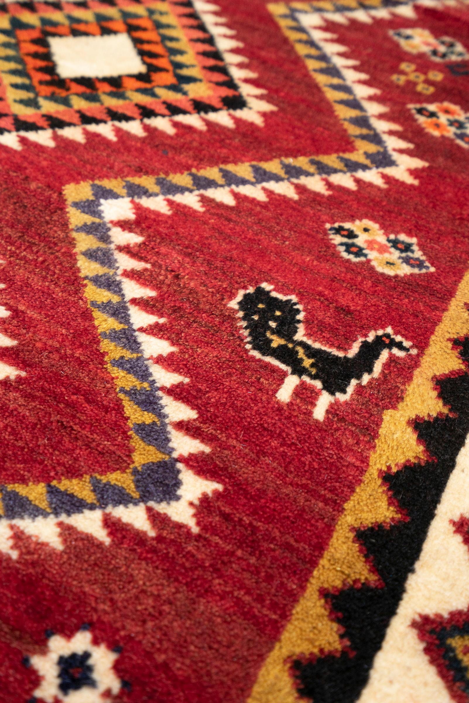 Qashqai DoghozLoo Persian Gabbeh Runner