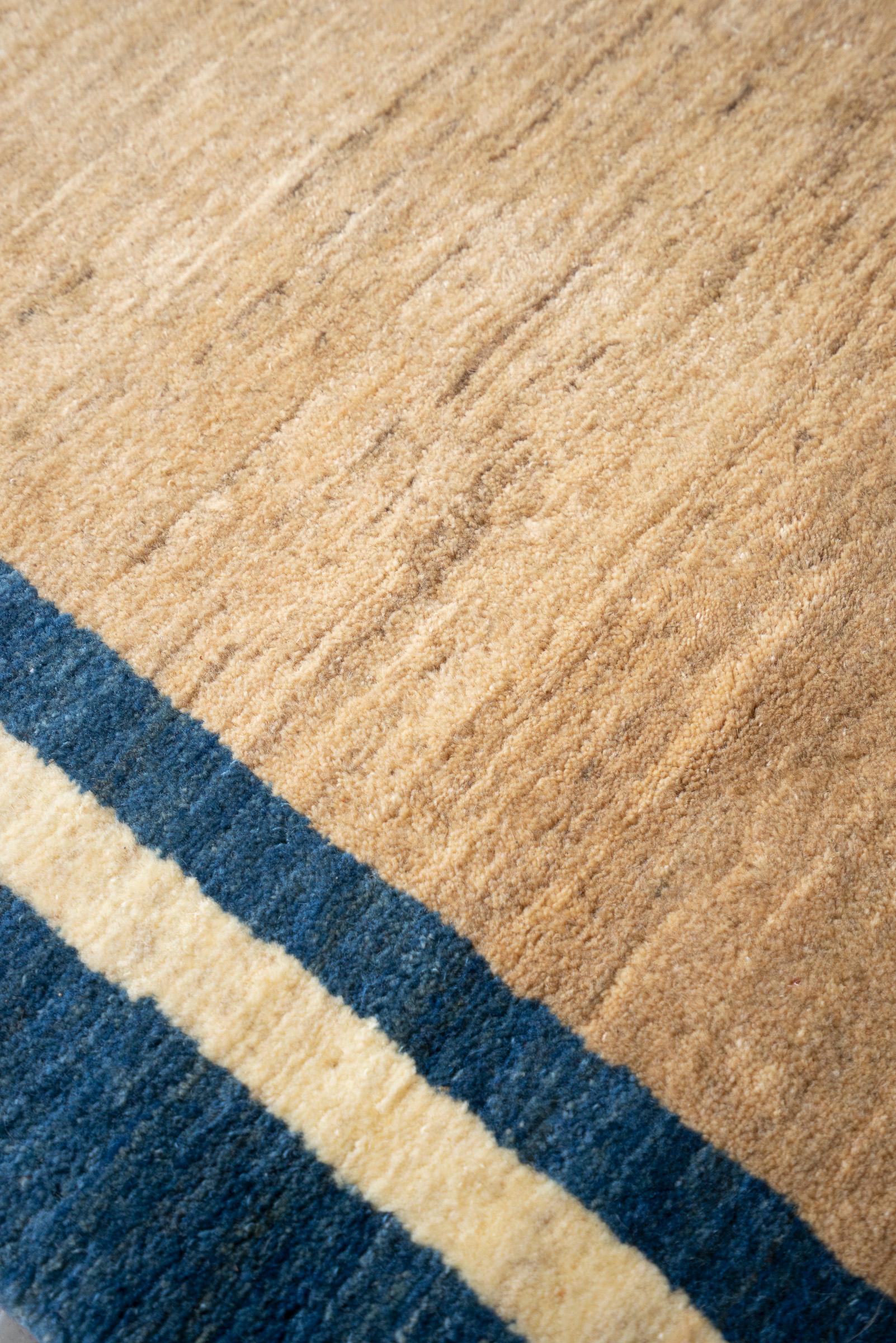 Contemporary Qashqai Persian Gabbeh Runner