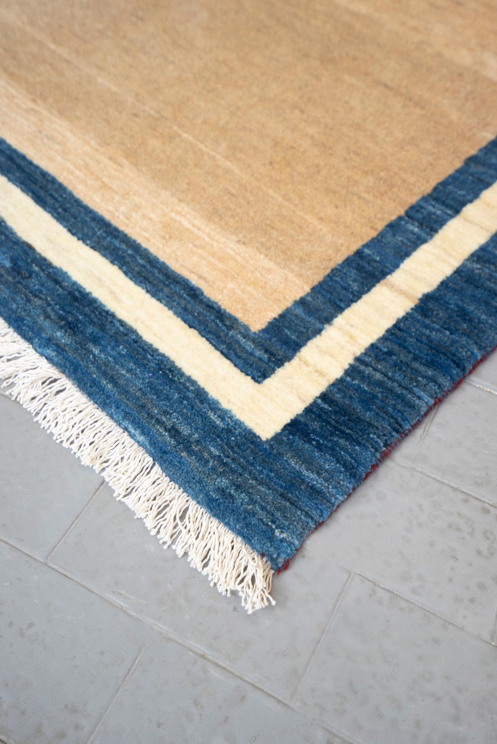 Contemporary Qashqai Persian Gabbeh Runner