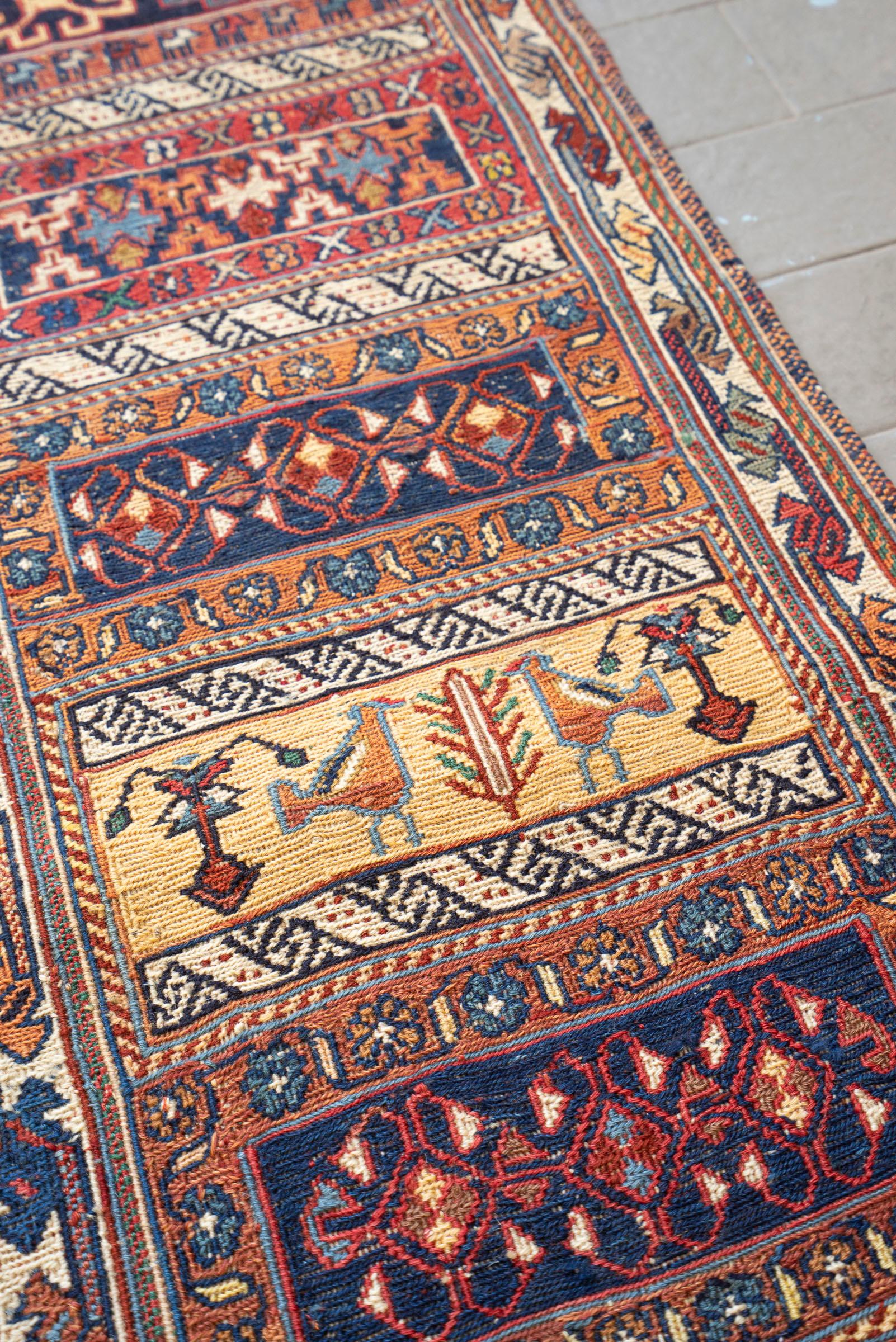 Sirjan Fine Soumak Persian Kilim Runner