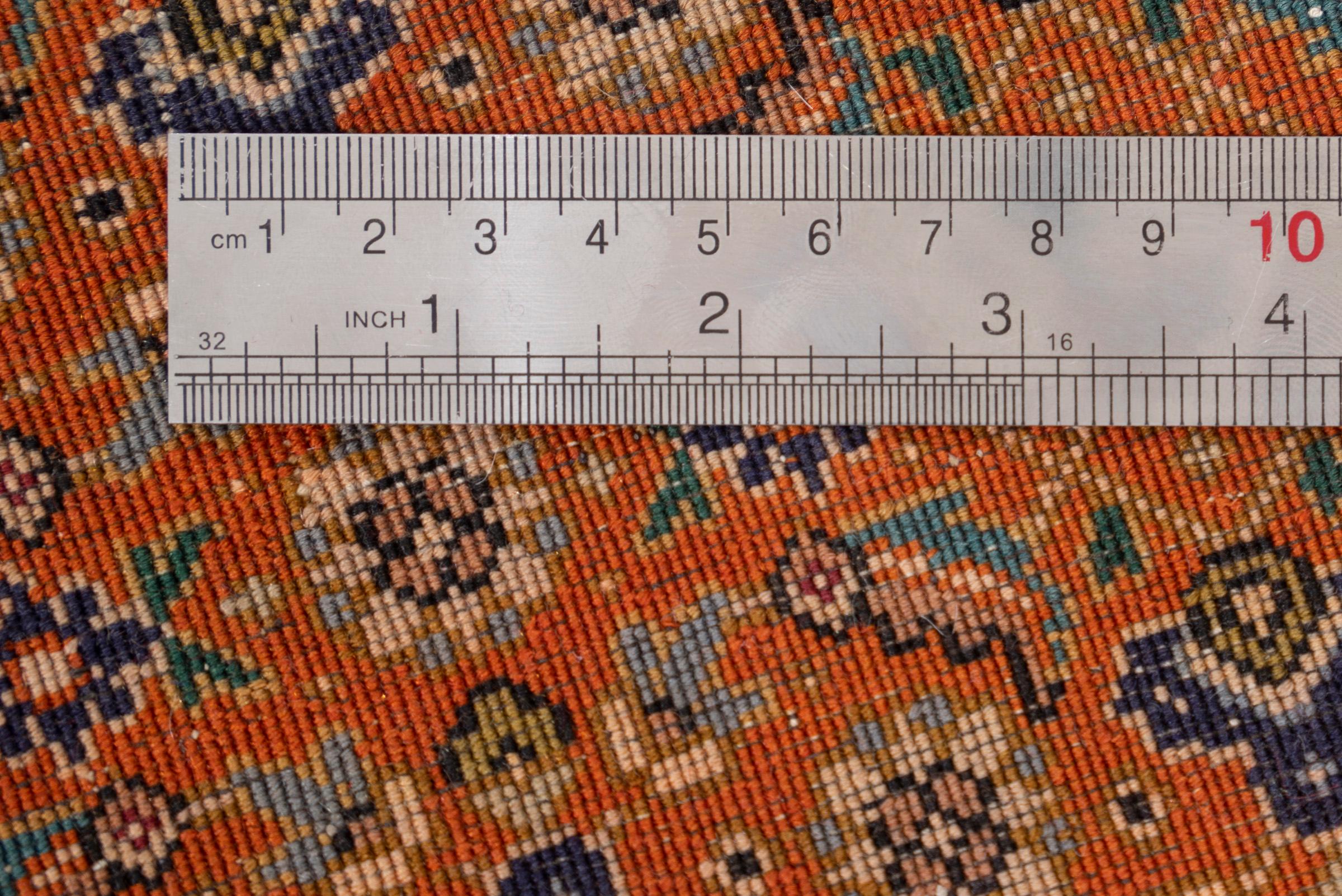 New Weave Fine 50 Raj Tabriz Mahi Circular Persian Rug