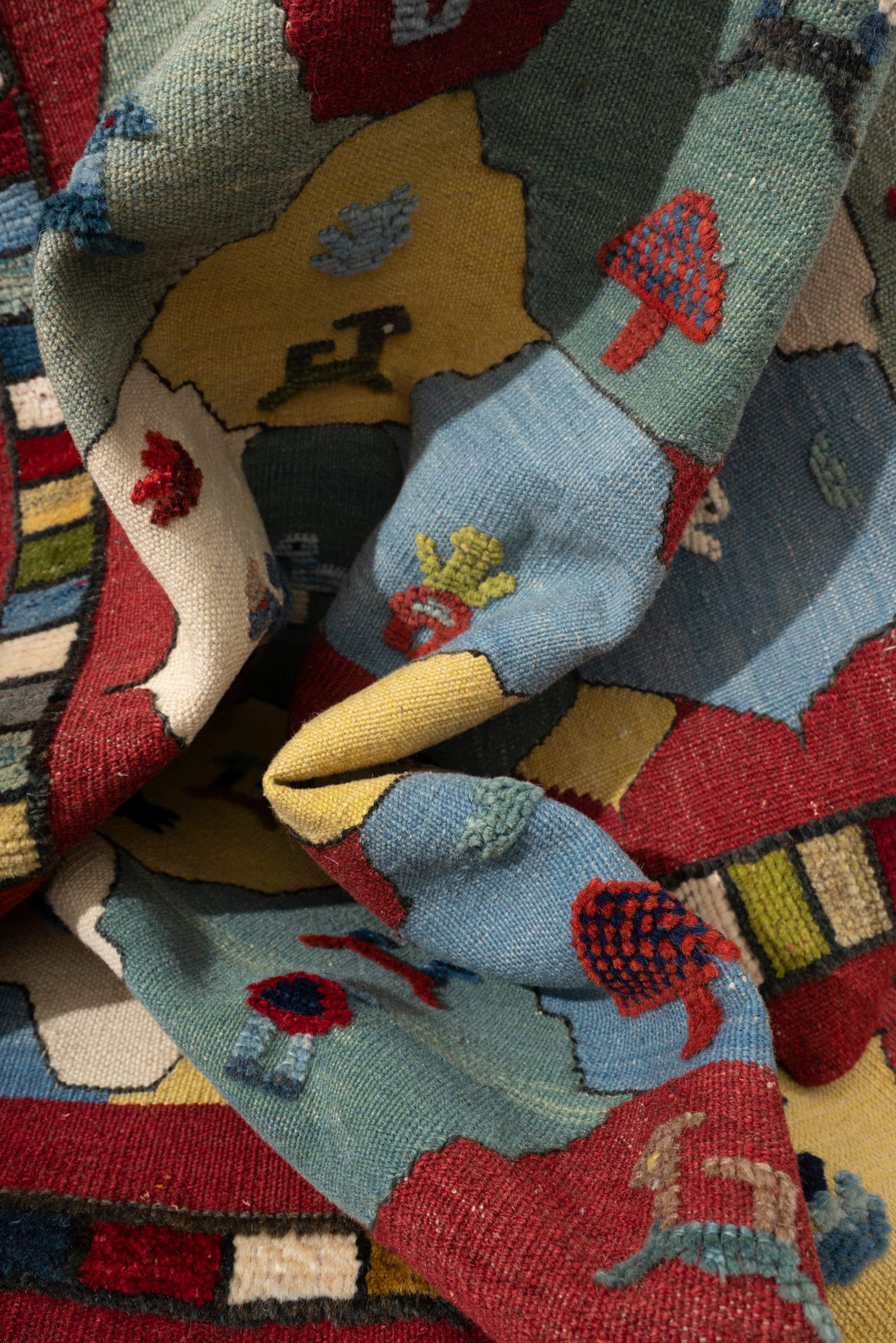 Qashqai Landscape Gabbeh/Kilim