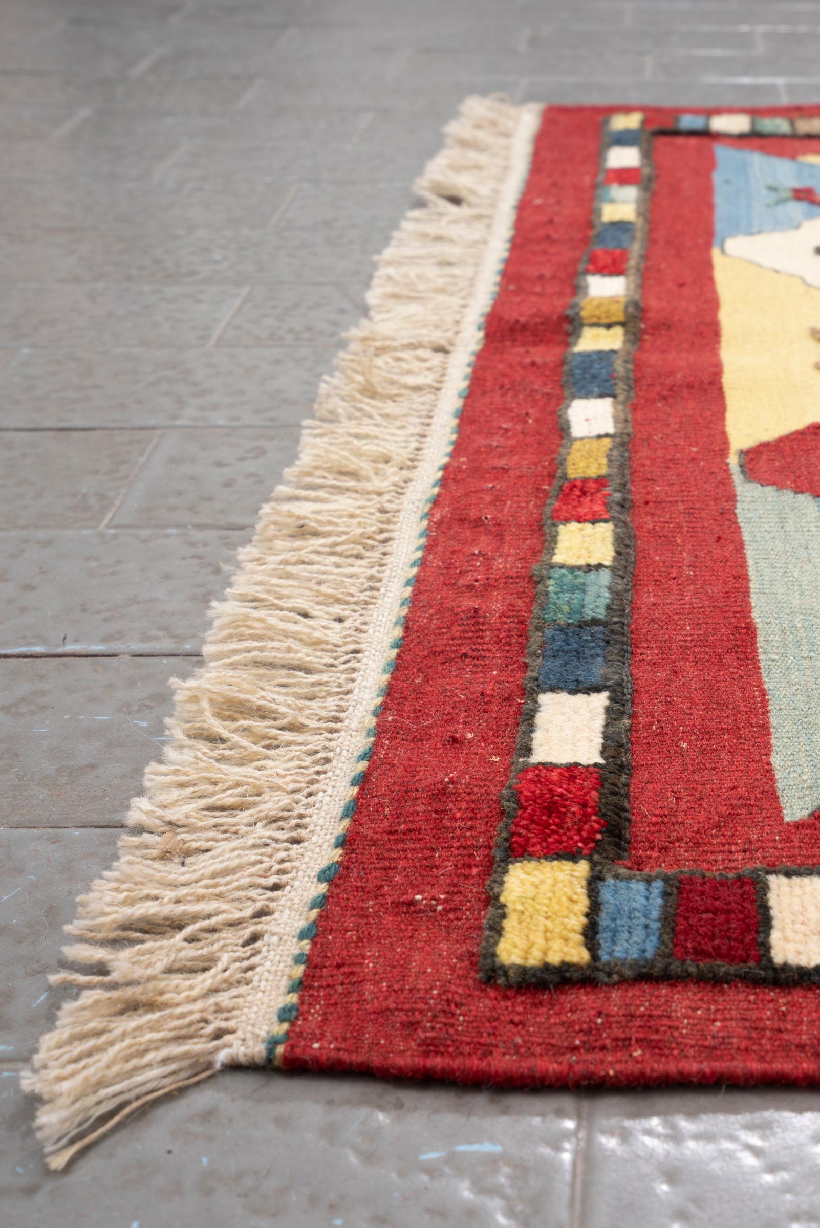 Qashqai Landscape Gabbeh/Kilim