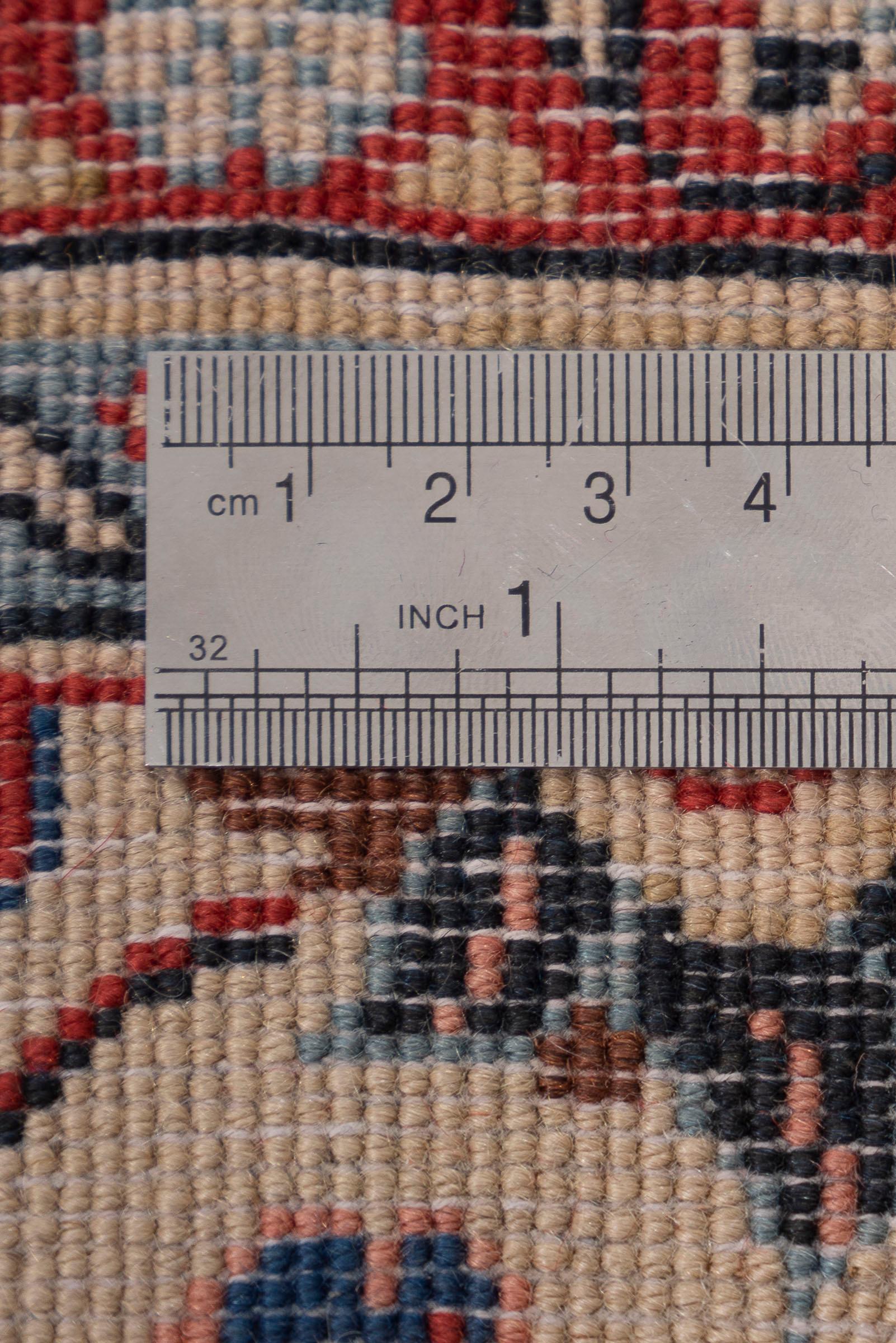 Vintage Sarouk Cross Persian Rug