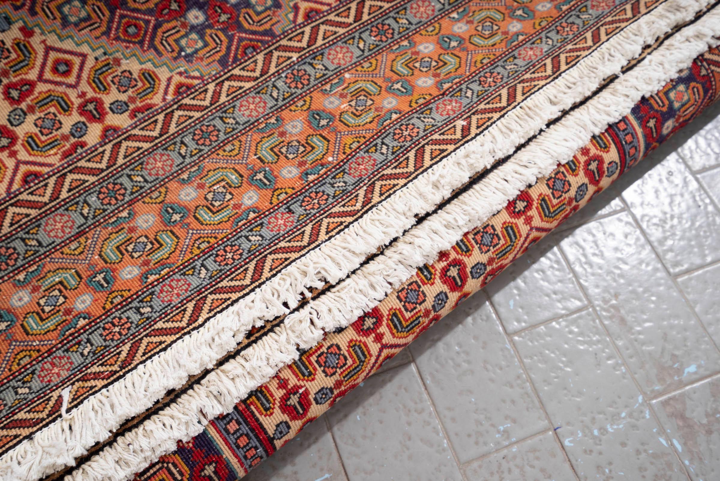 Ardabil Fine Mahi Persian Runner Rug