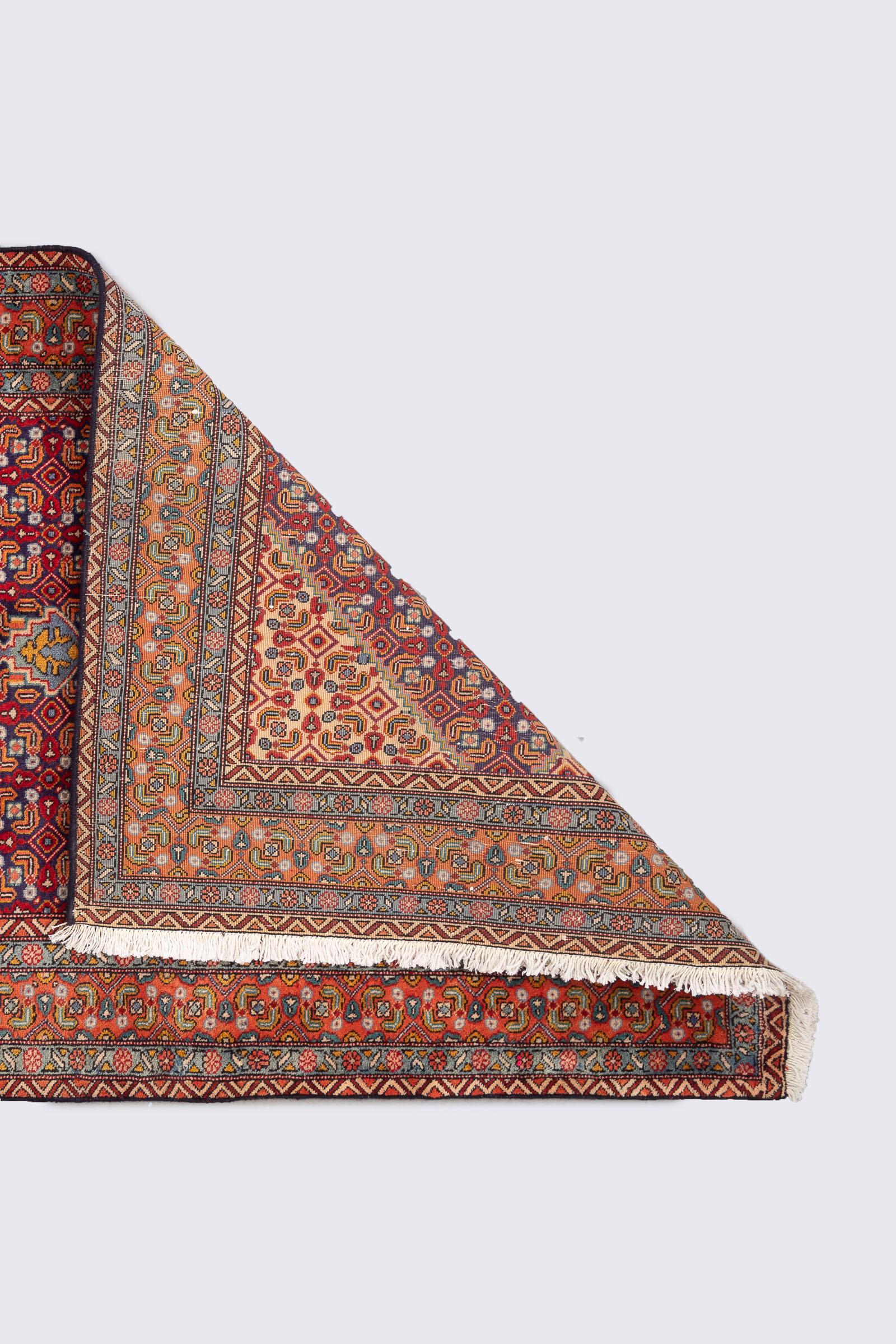 Ardabil Fine Mahi Persian Runner Rug