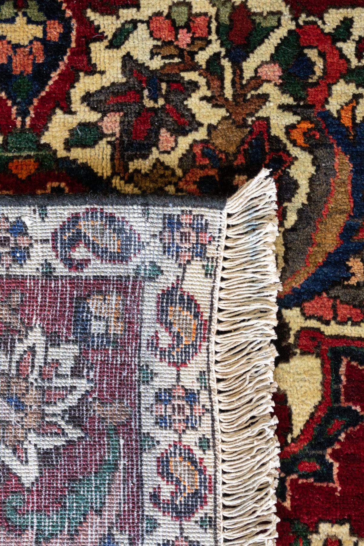 RCA489 Bakhtiari Lachak Toranj Persian Rug 7