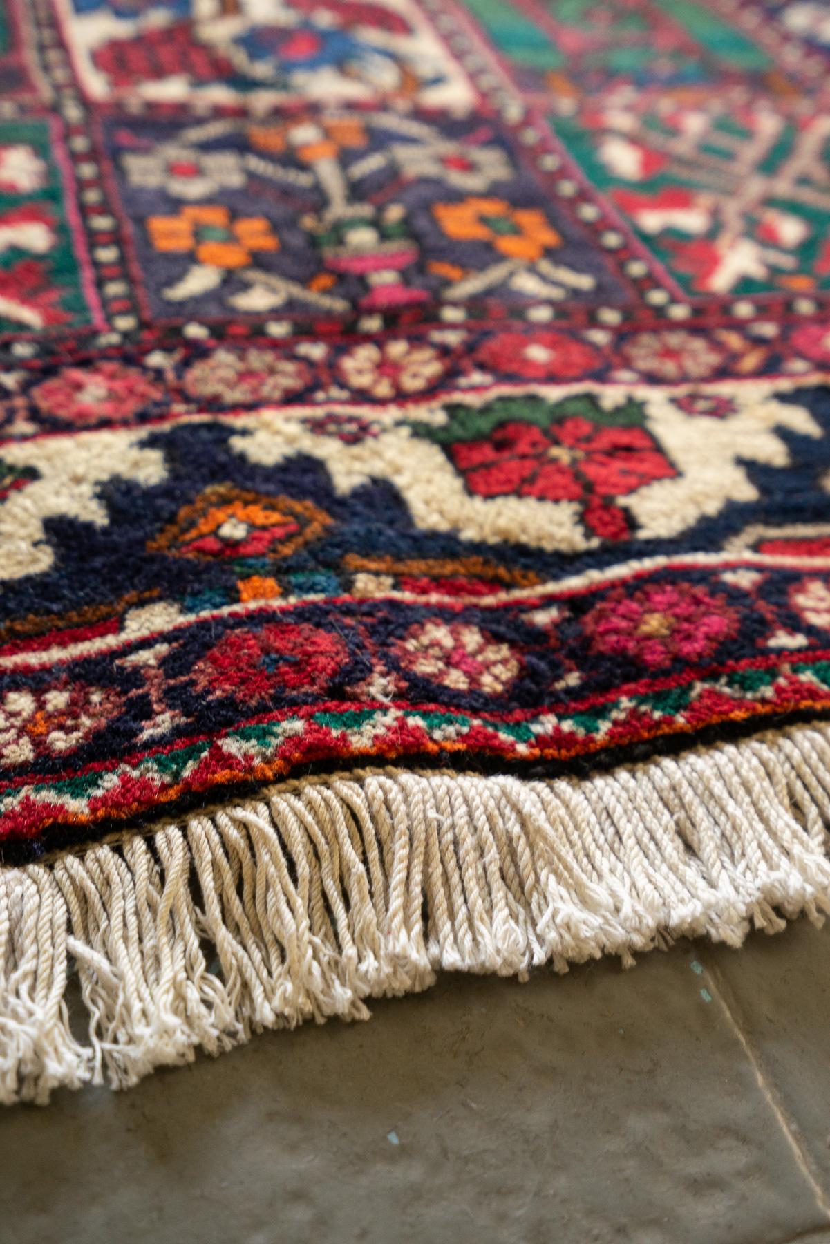 RCA491 Bakhtiari Kheshti Garden Design Carpet 2