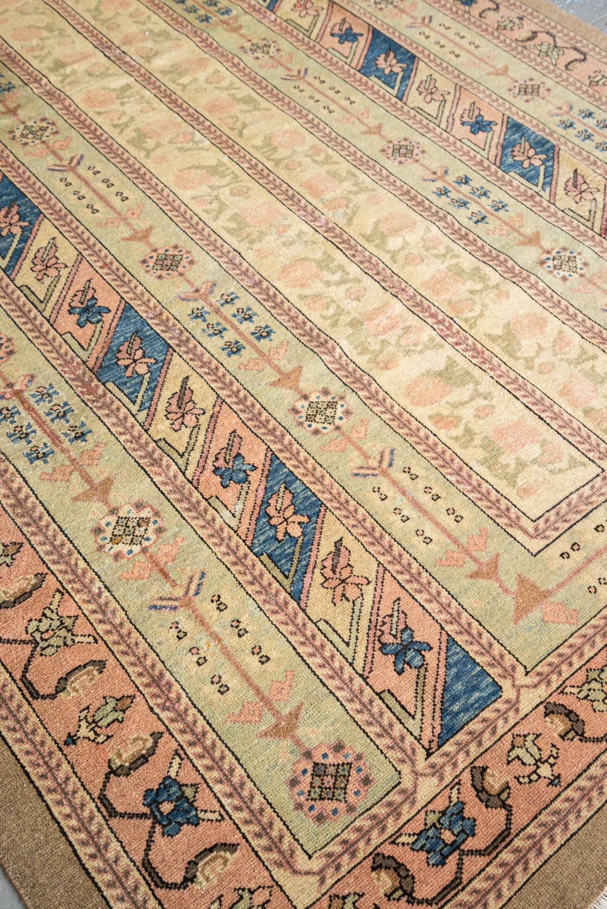 RCA494 Antique Fine Malayer Muharramat Persian Rug 4