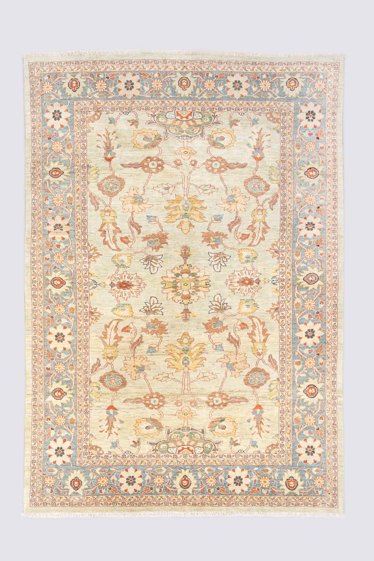 Persian Mahal (Soltanabad) Ziegler Rug Floral Garden
