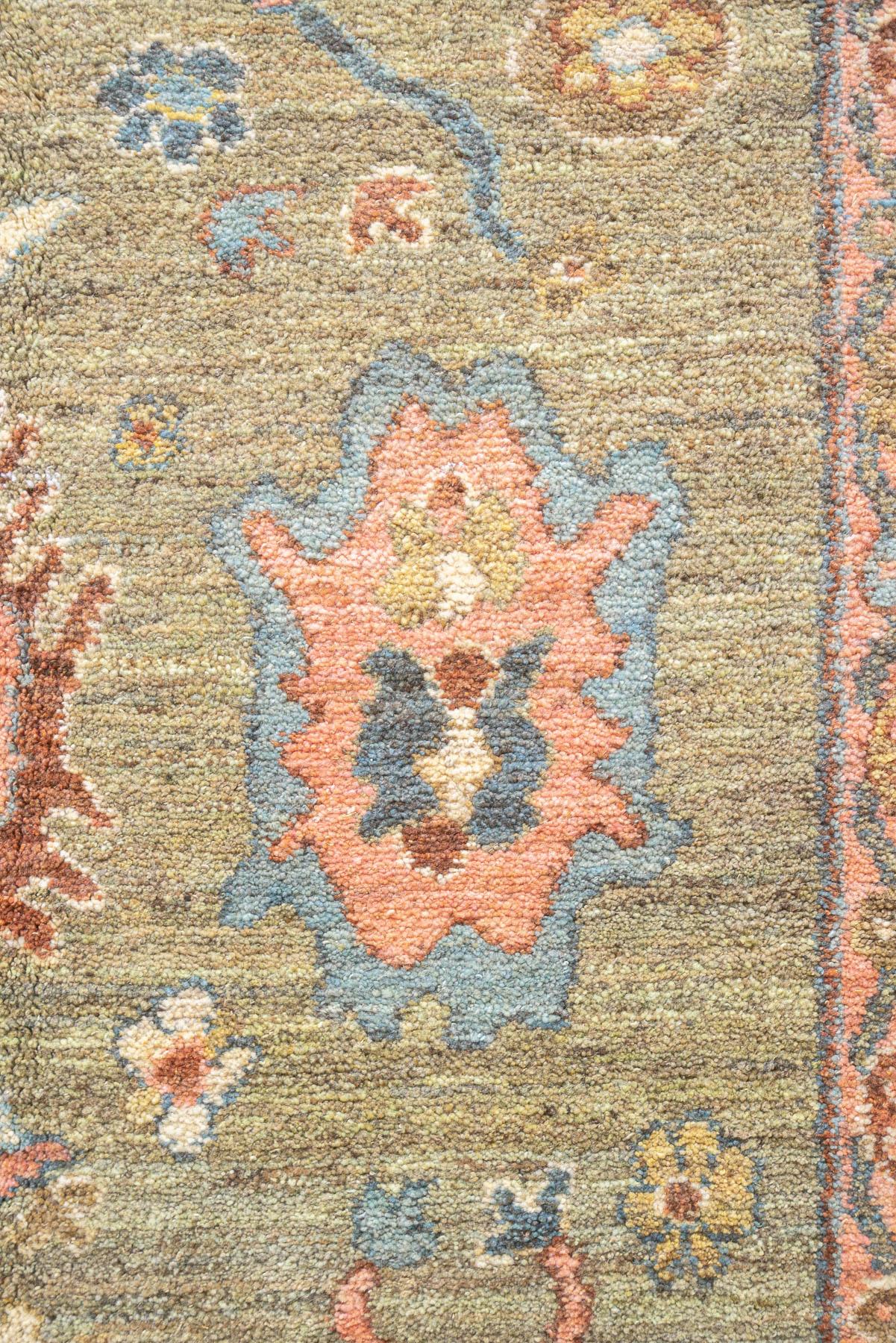 RCA501 Contemporary Persian Mahal Soltanabad Ziegler Tradition Carpet 6