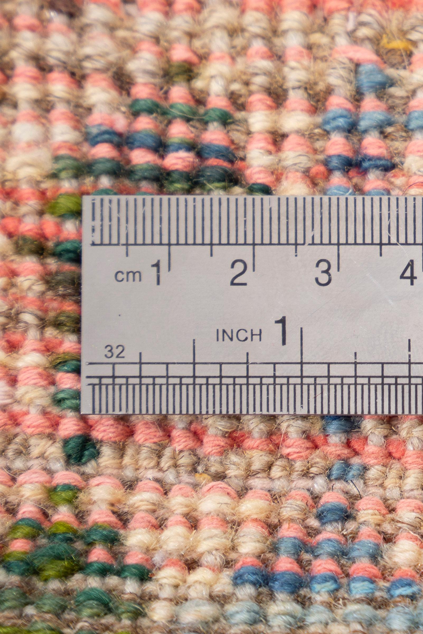 Vintage Qashqai Field Persian Gabbeh Rug