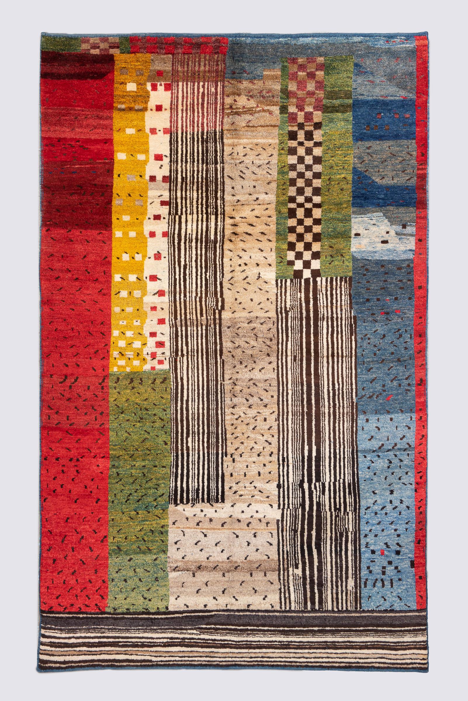 New Weave Shooli Fars Persian Gabbeh Rug