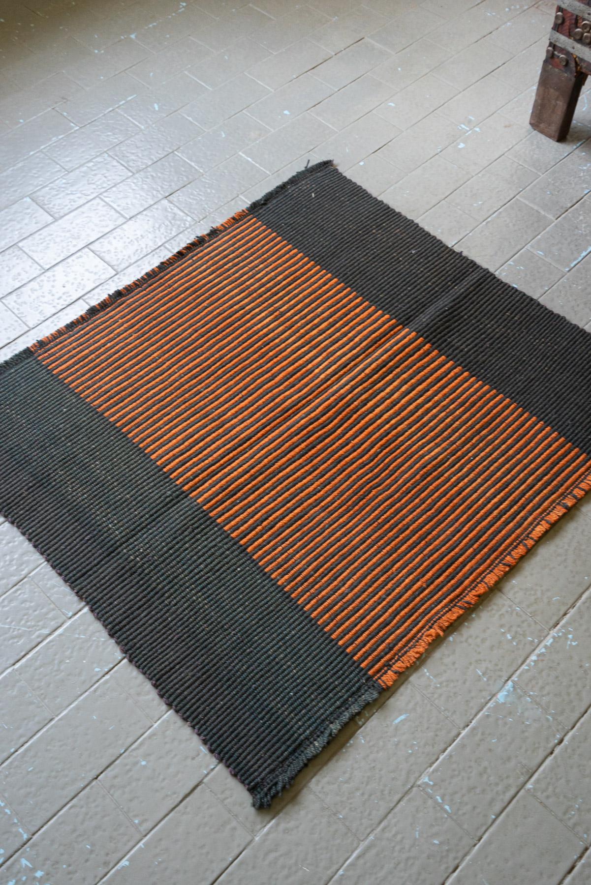 RJ012 Contemporary Mazandaran Minimalist Ikat Design Kilim 2