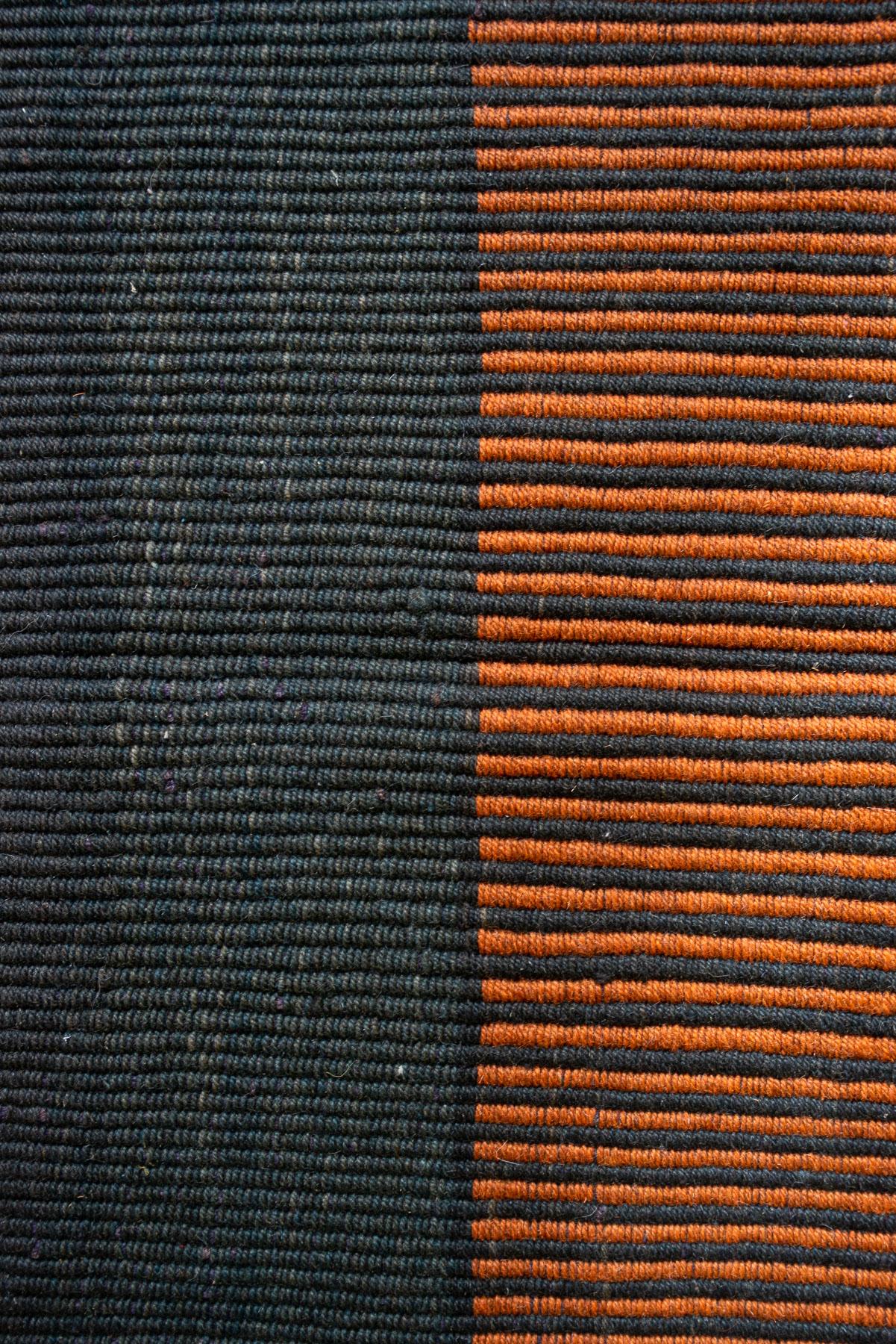 RJ012 Contemporary Mazandaran Minimalist Ikat Design Kilim 3