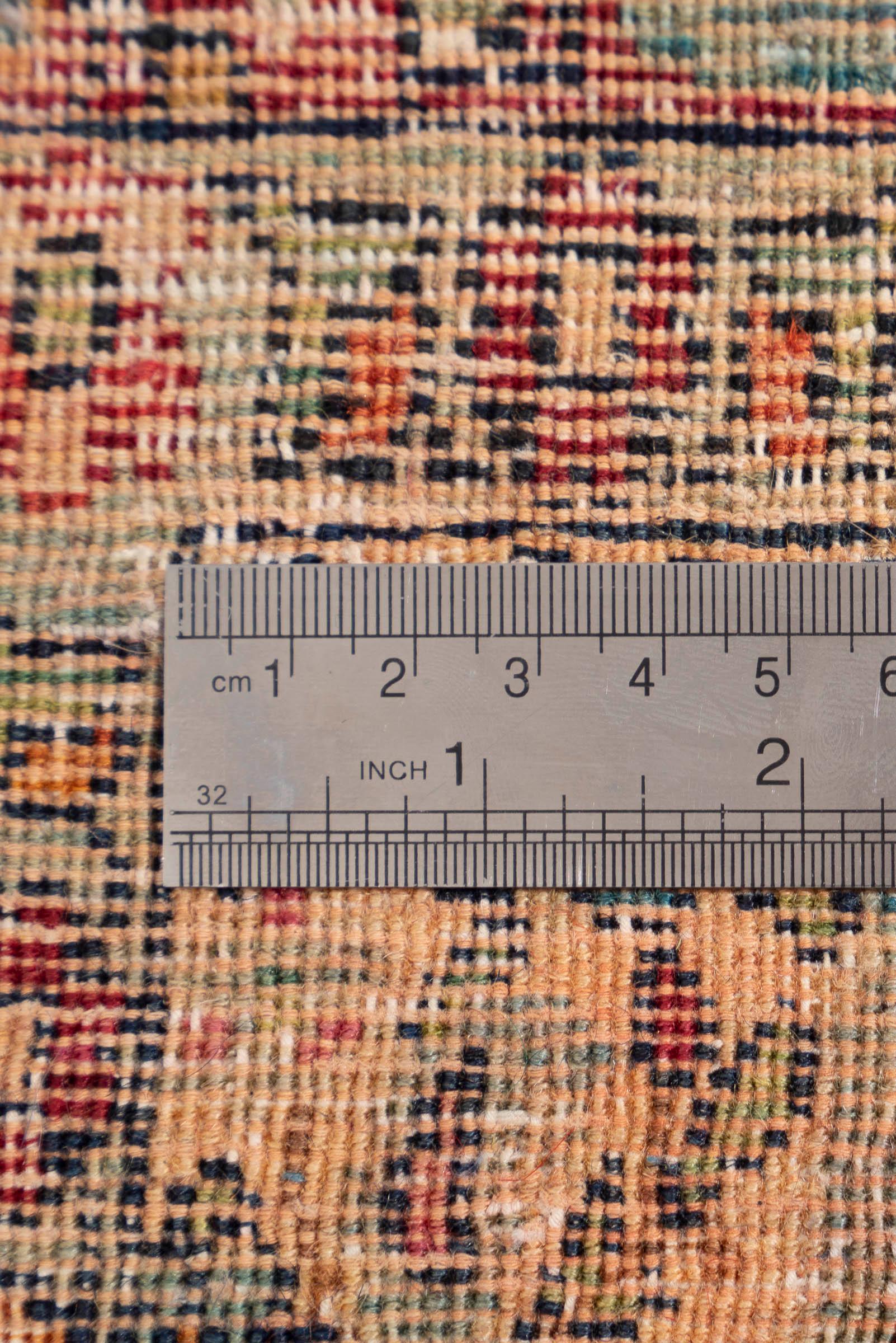 Antique Fine Bote Kerman Carpet