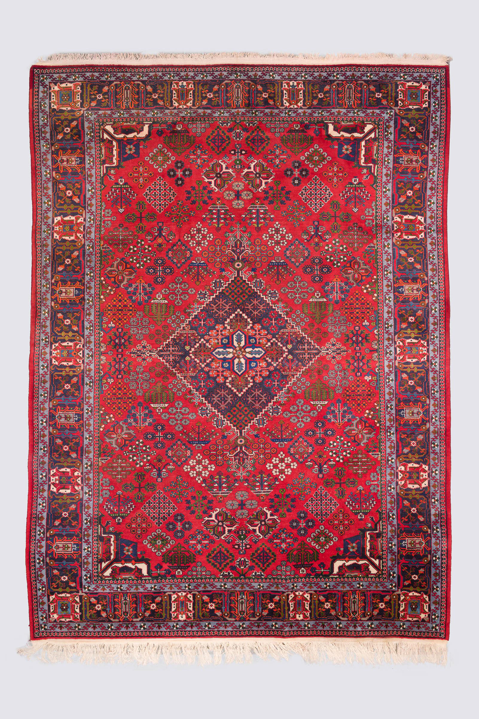 Joshaghan Lattice Garden Persian Carpet