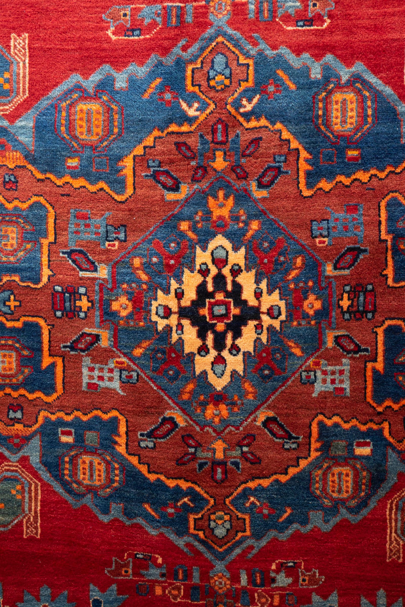 Afshar Sirjan Heshmat Persian Rug