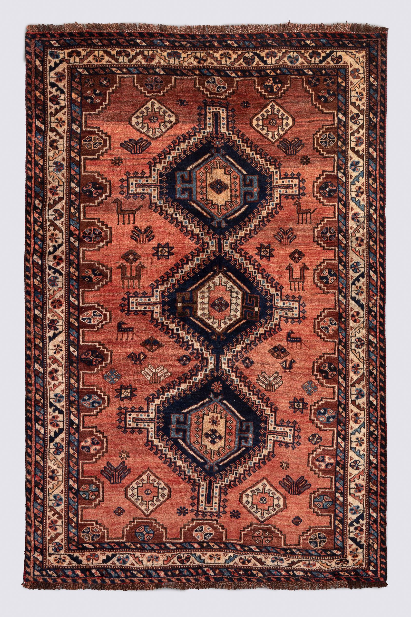 Qashqai Amaleh Persian Rug