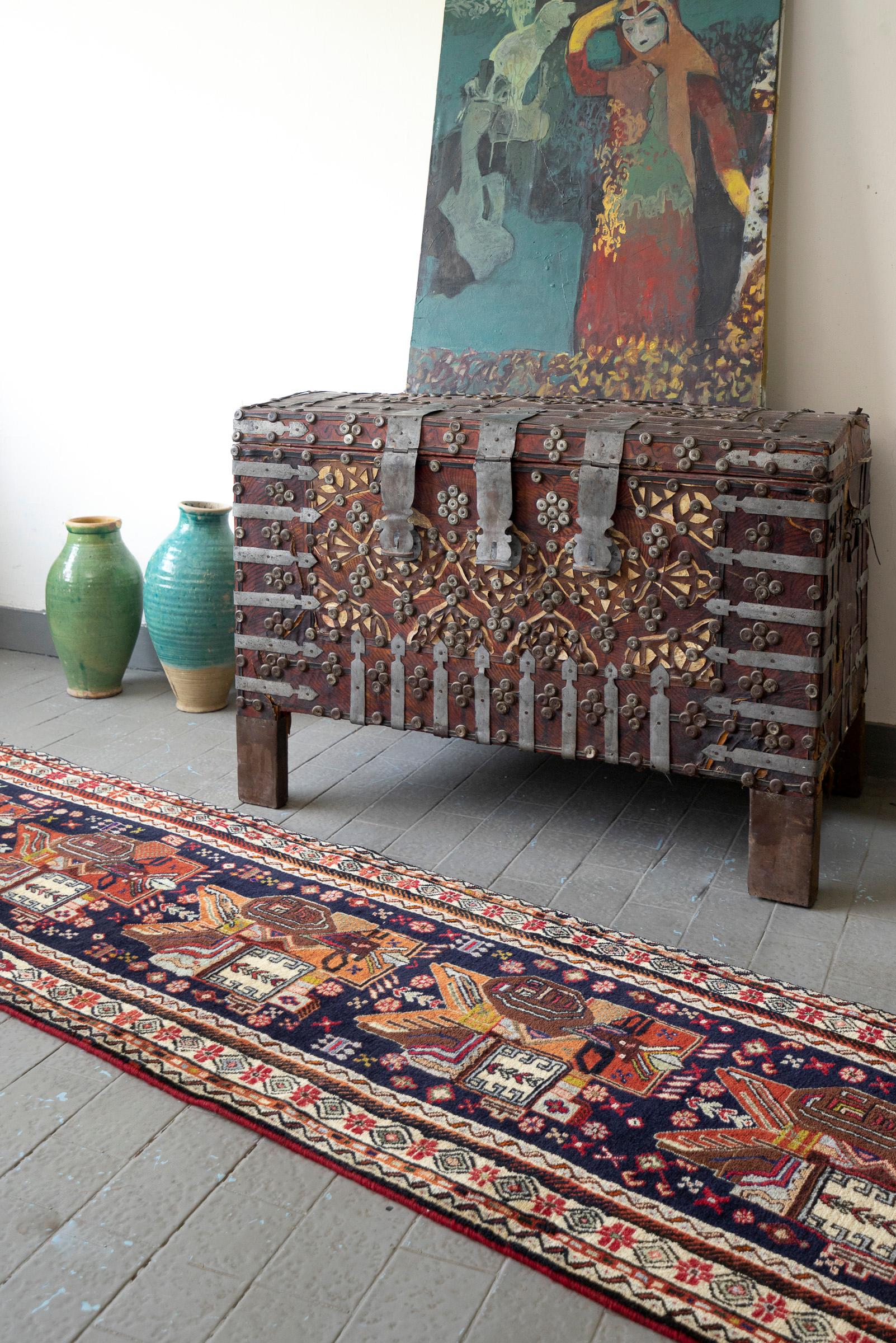 Afshar Moosa Khani Persian Runner Rug